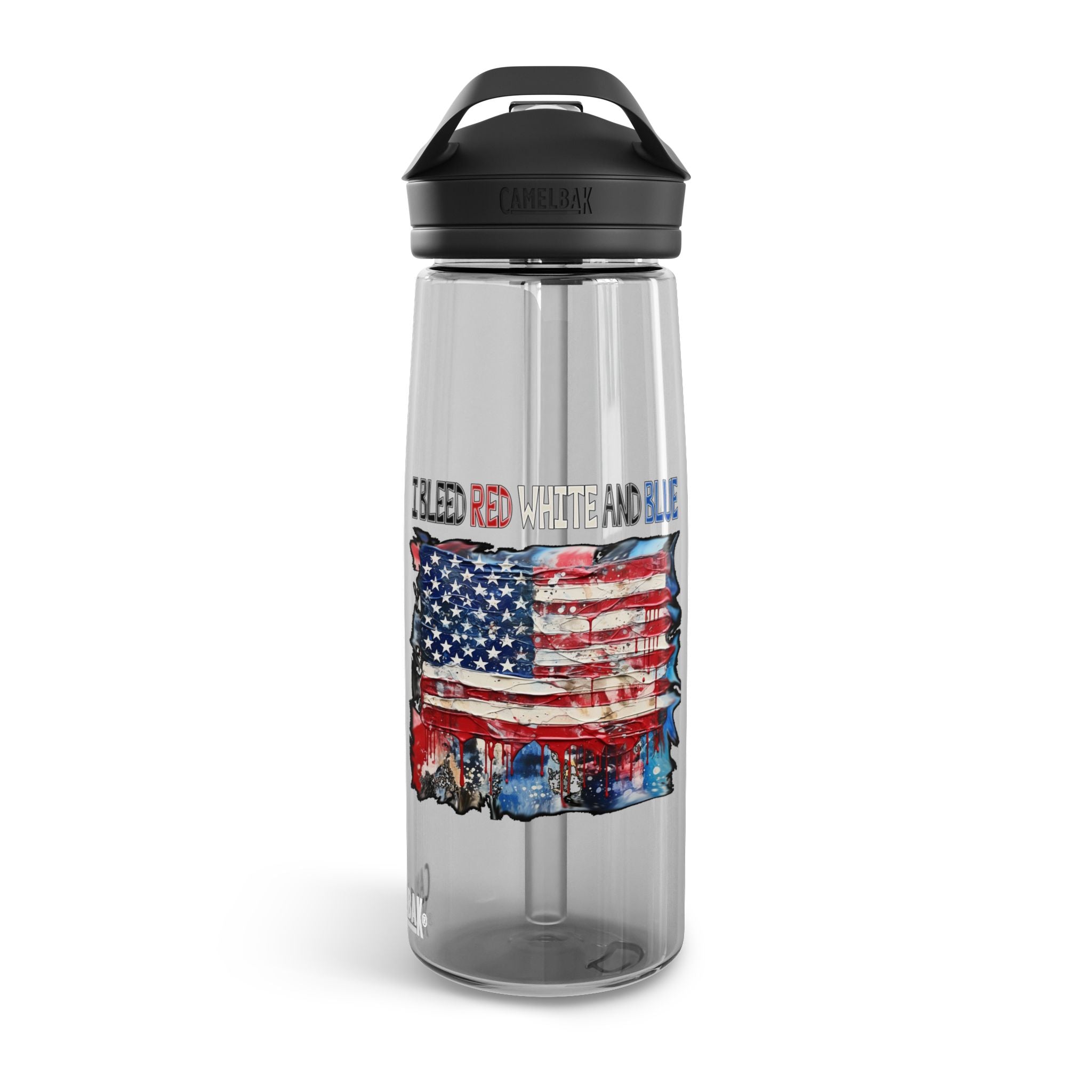 I Bleed Red White and Blue / CamelBak Water Bottle 20/25 oz