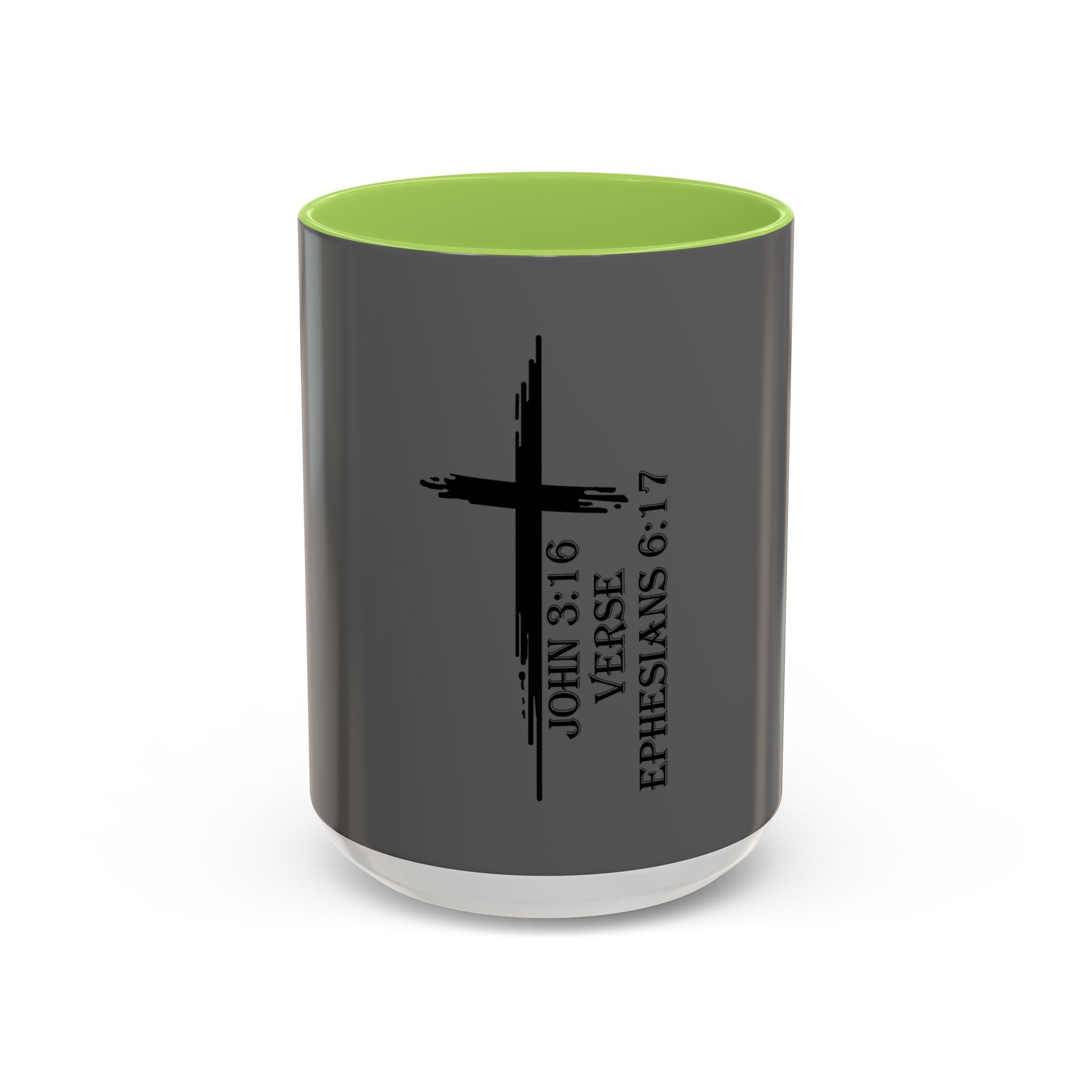 John 3:16 / Ephesians 6:17 / Accent Coffee Mug 11/15oz