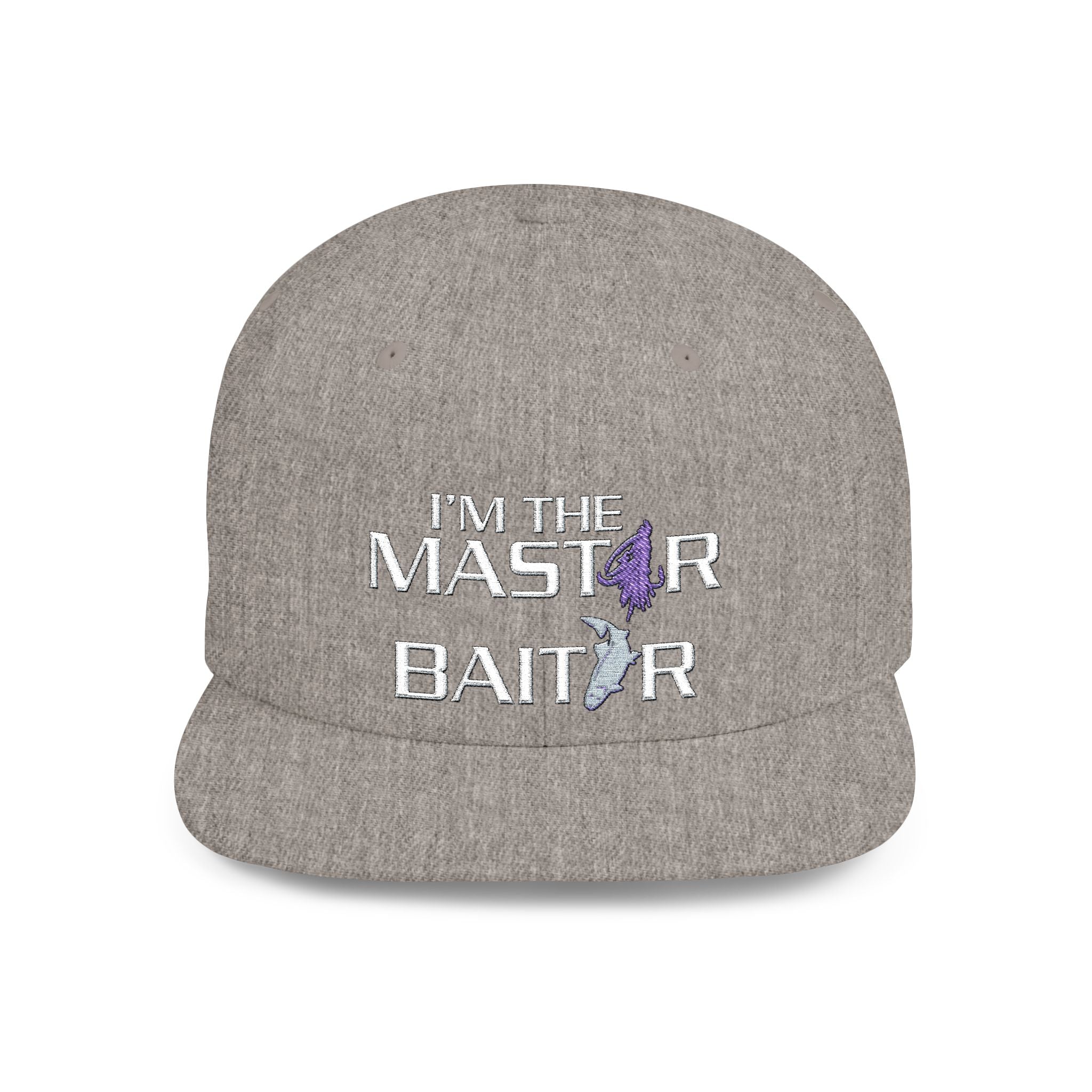 The Master Baiter / Flat Bill Snapback