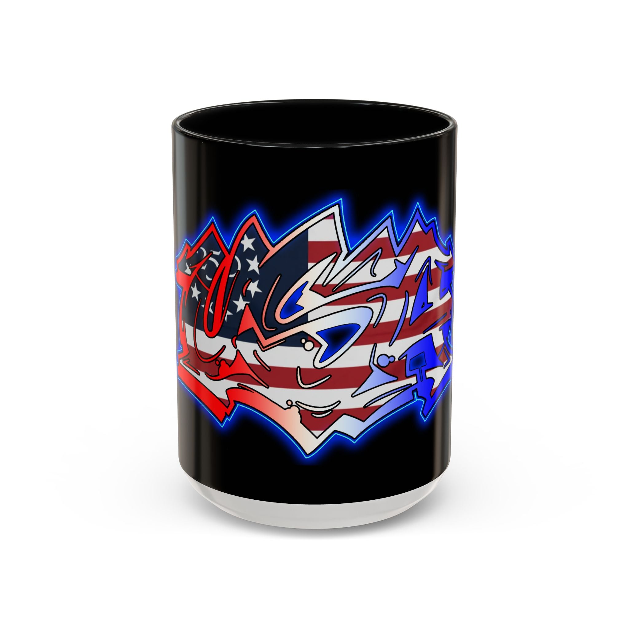 USA Graffiti / Accent Coffee Mug 11/15oz
