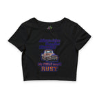 Ashes To Ashes Dust To Dust / Crop Top
