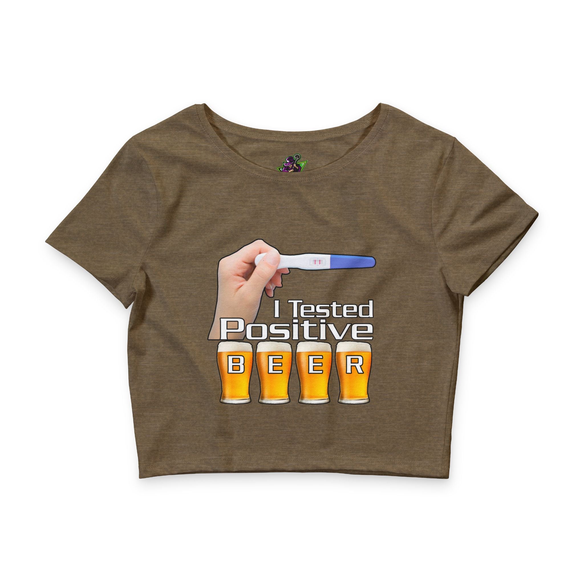 Tested Positive Beer / Crop Top
