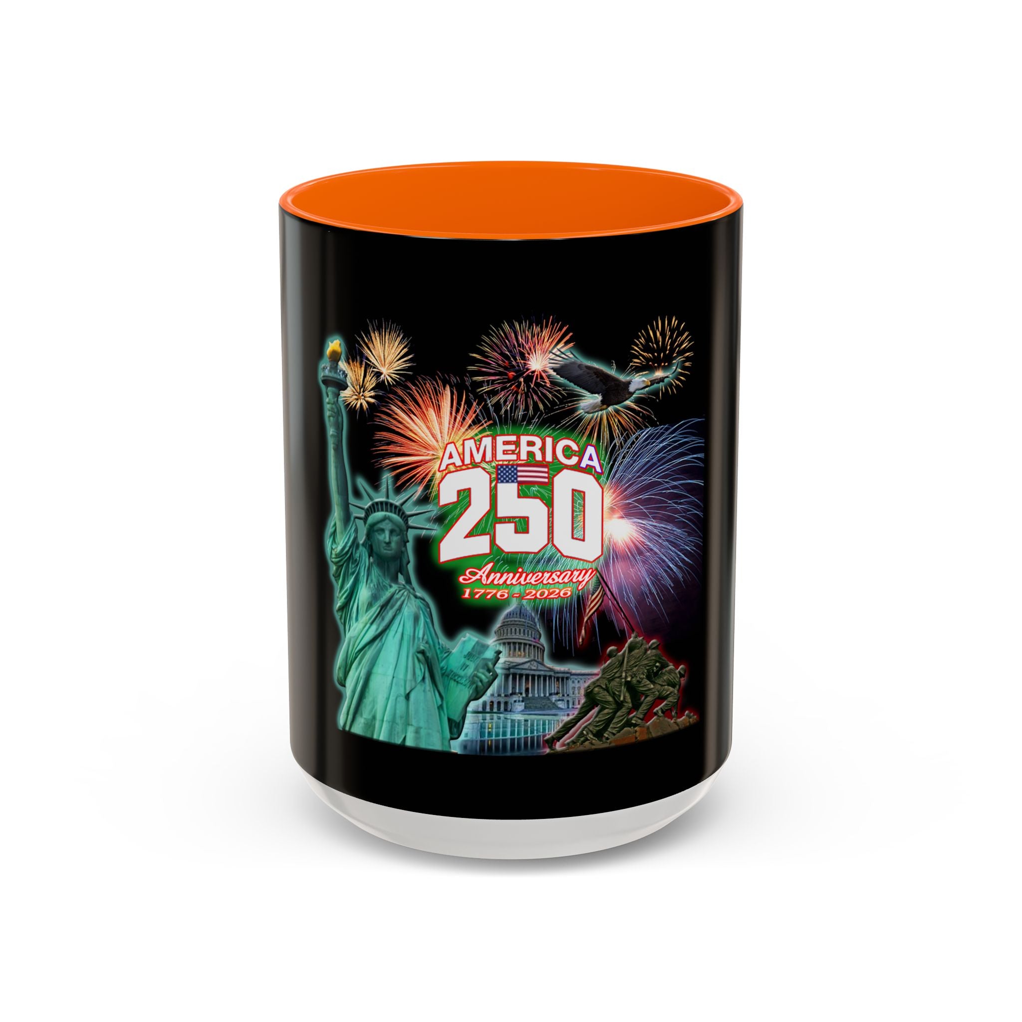 Statue of Liberty 250th / Accent Coffee Mug 11/15oz