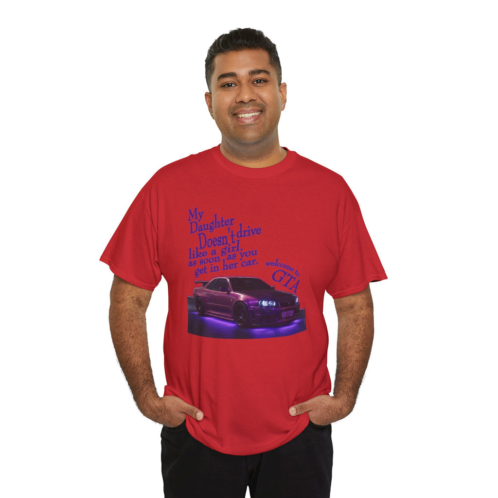 Daughter Doesn't Drive Like A Girl Purple