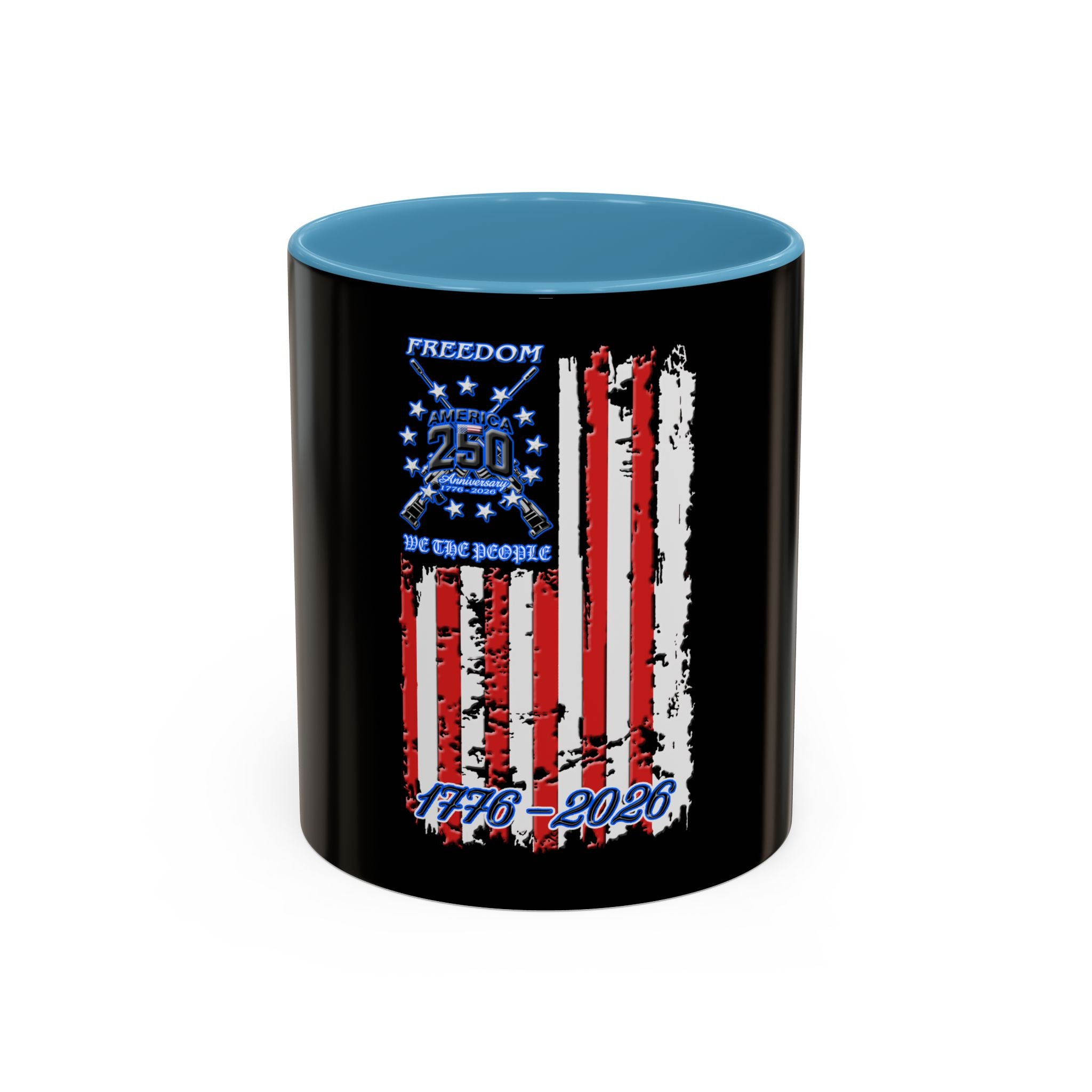 250th Anniversary Flag / Accent Coffee Mug 11/15oz