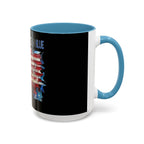 I Bleed Red White and Blue / Accent Coffee Mug 11/15 oz