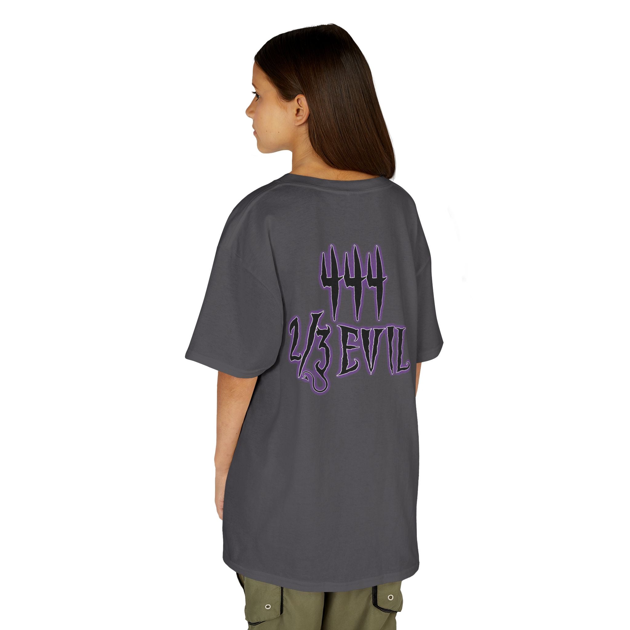 2/3 Evil Gothic Purple Script / Youth