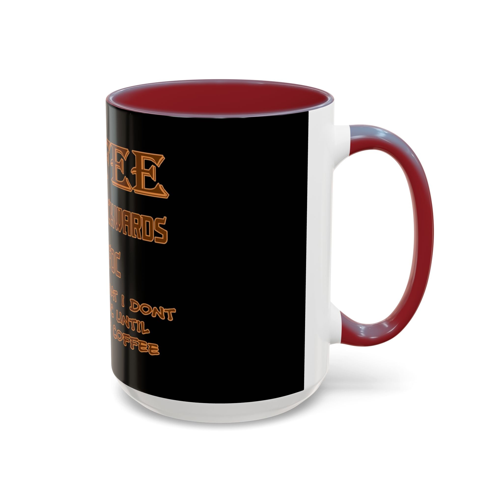 Coffee Spelled Backwards Is EEFFOC / Accent Coffee Mug 11/15oz
