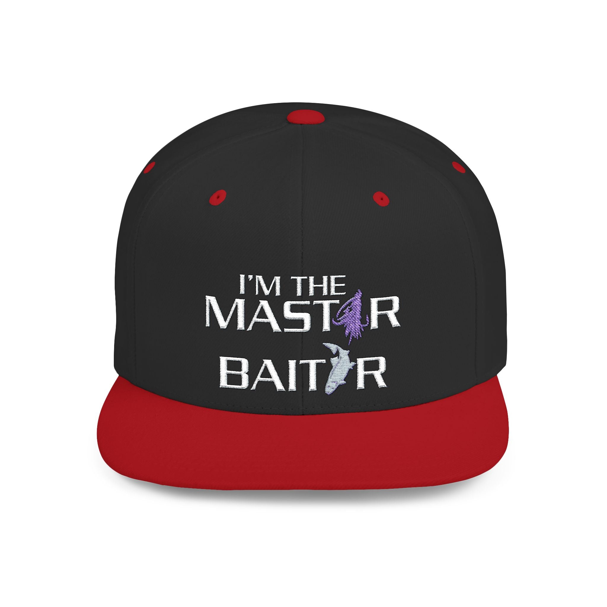 The Master Baiter / Flat Bill Snapback