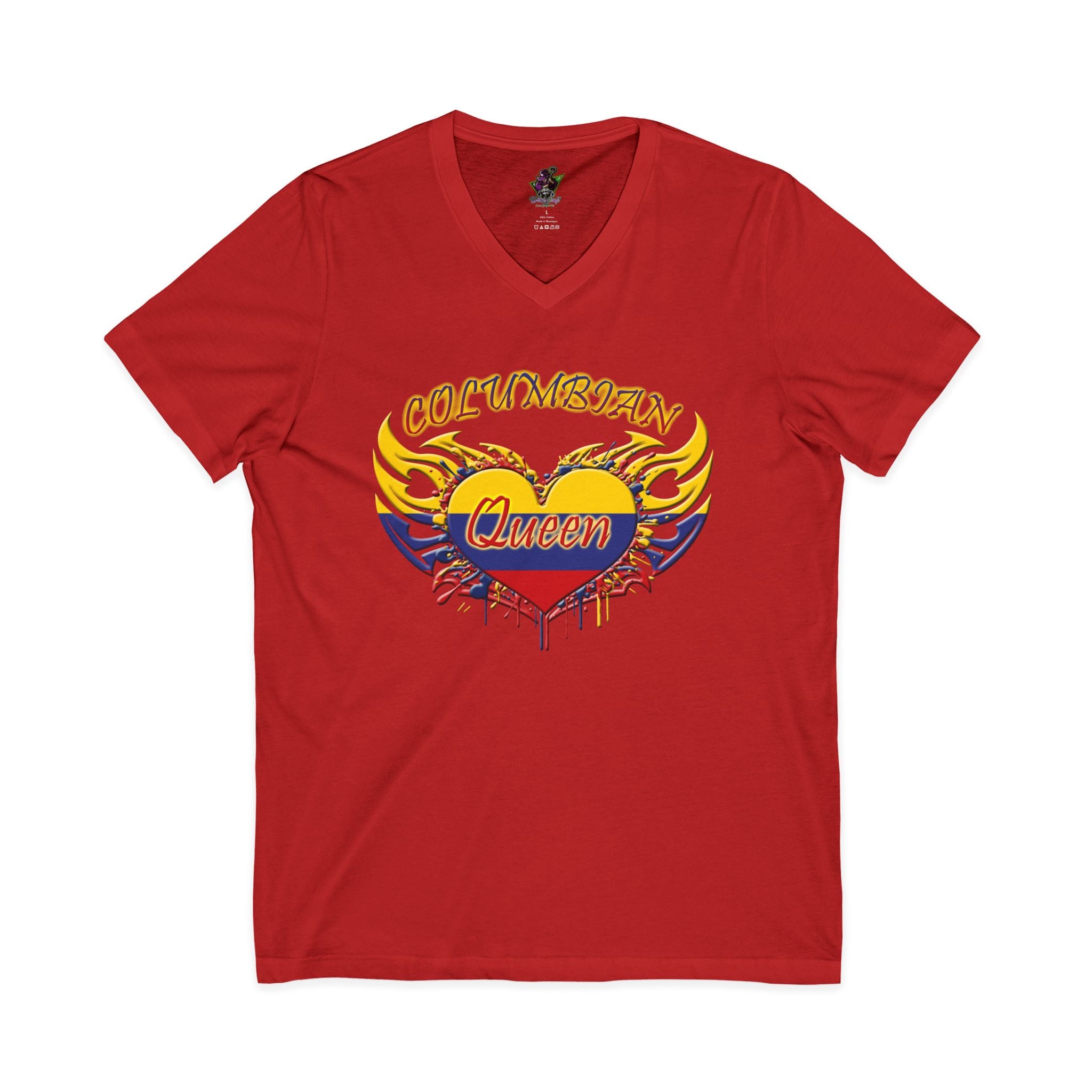 Colombian Queen / V-Neck Tee