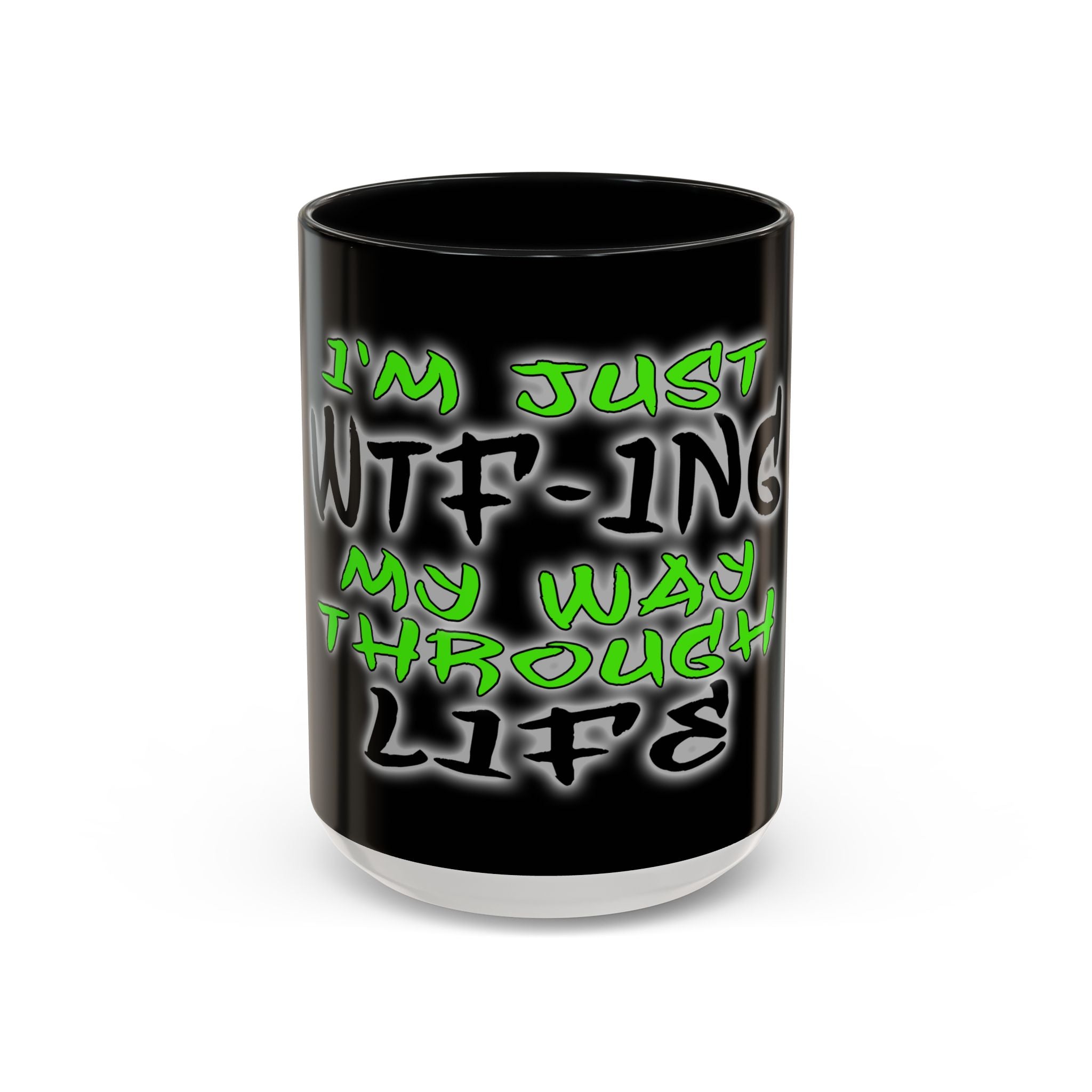 WTF-ing / Accent Coffee Mug 11/15oz
