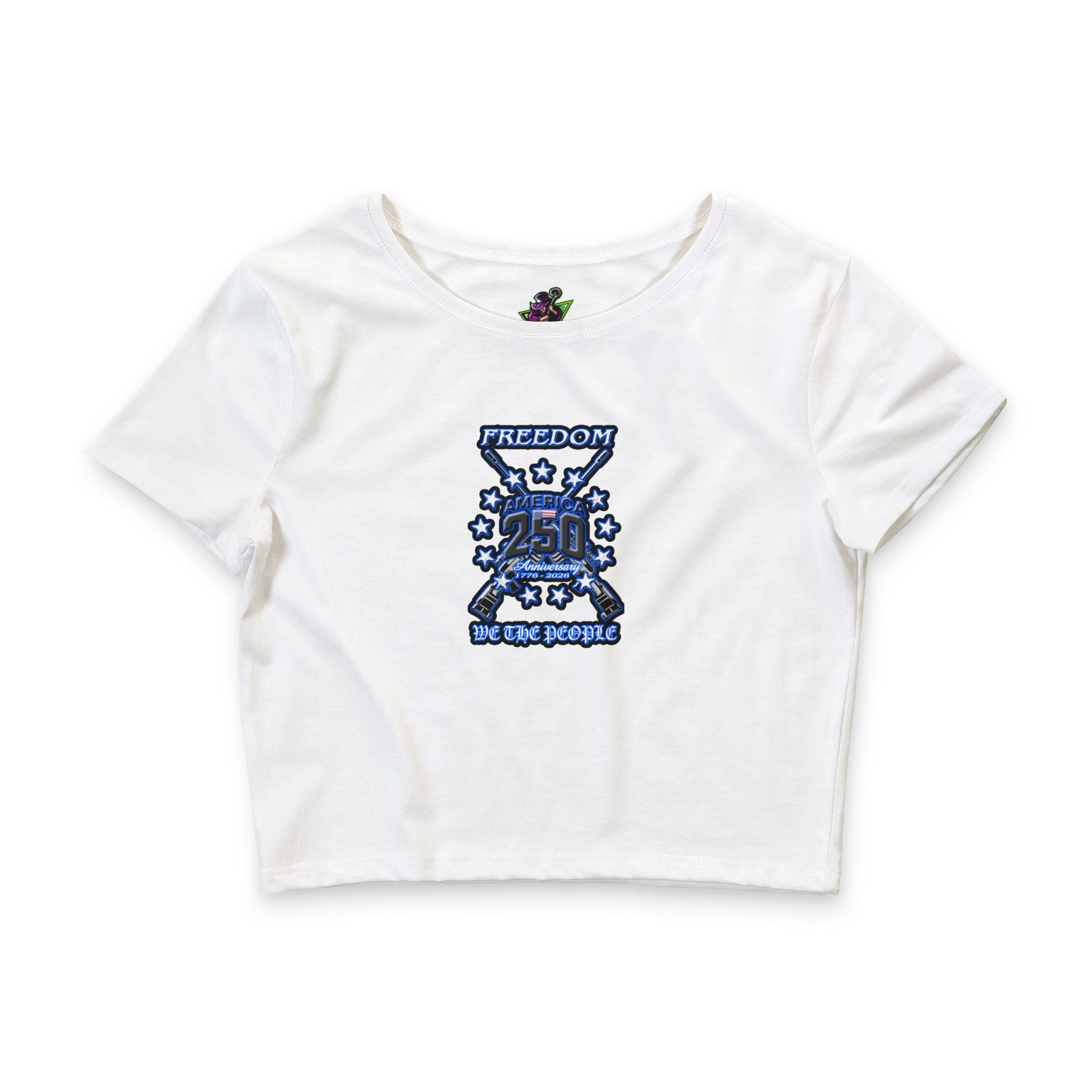 250 Anniversary Freedom 1776–2026 / Crop Tee