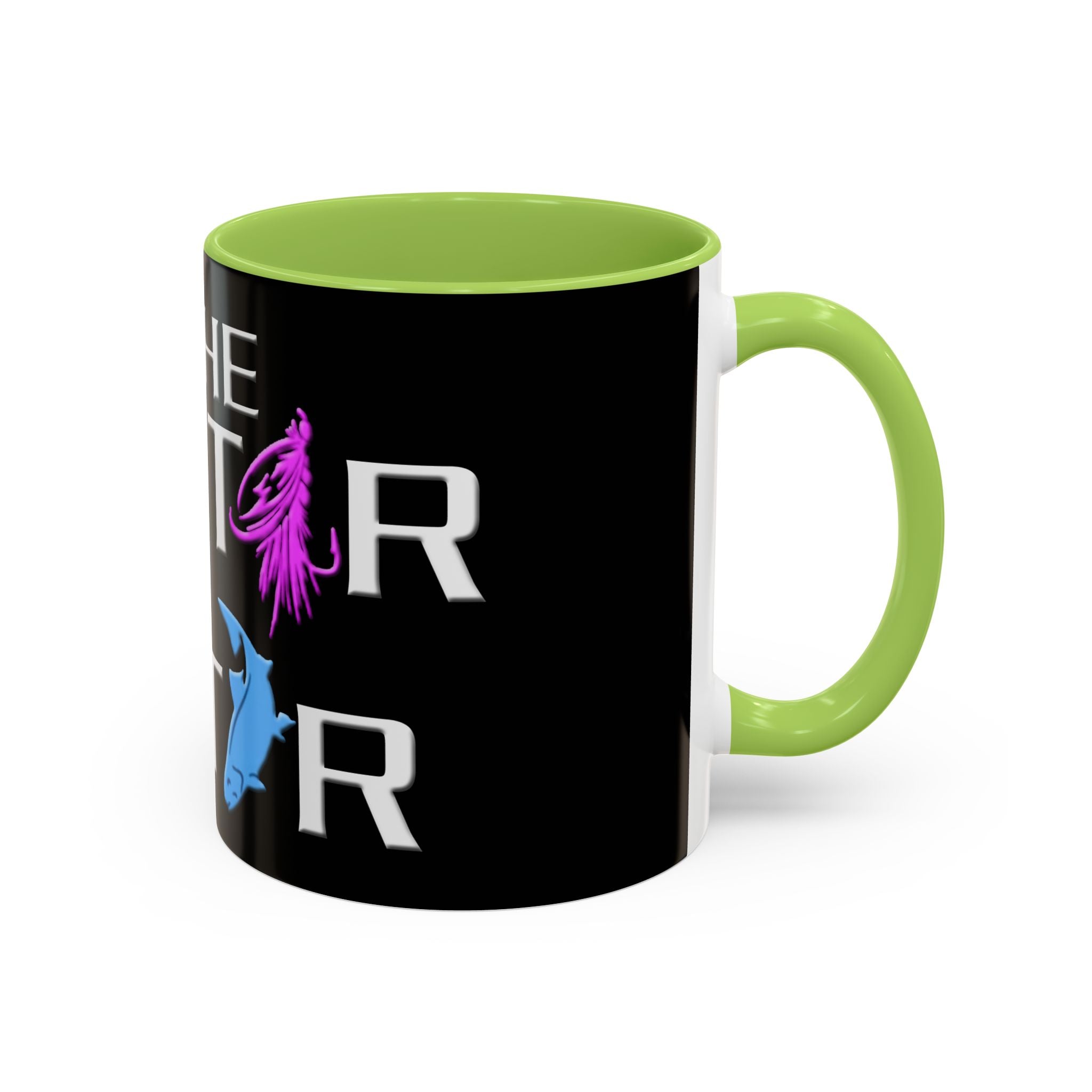 The Master Baiter / Accent Coffee Mug 20oz