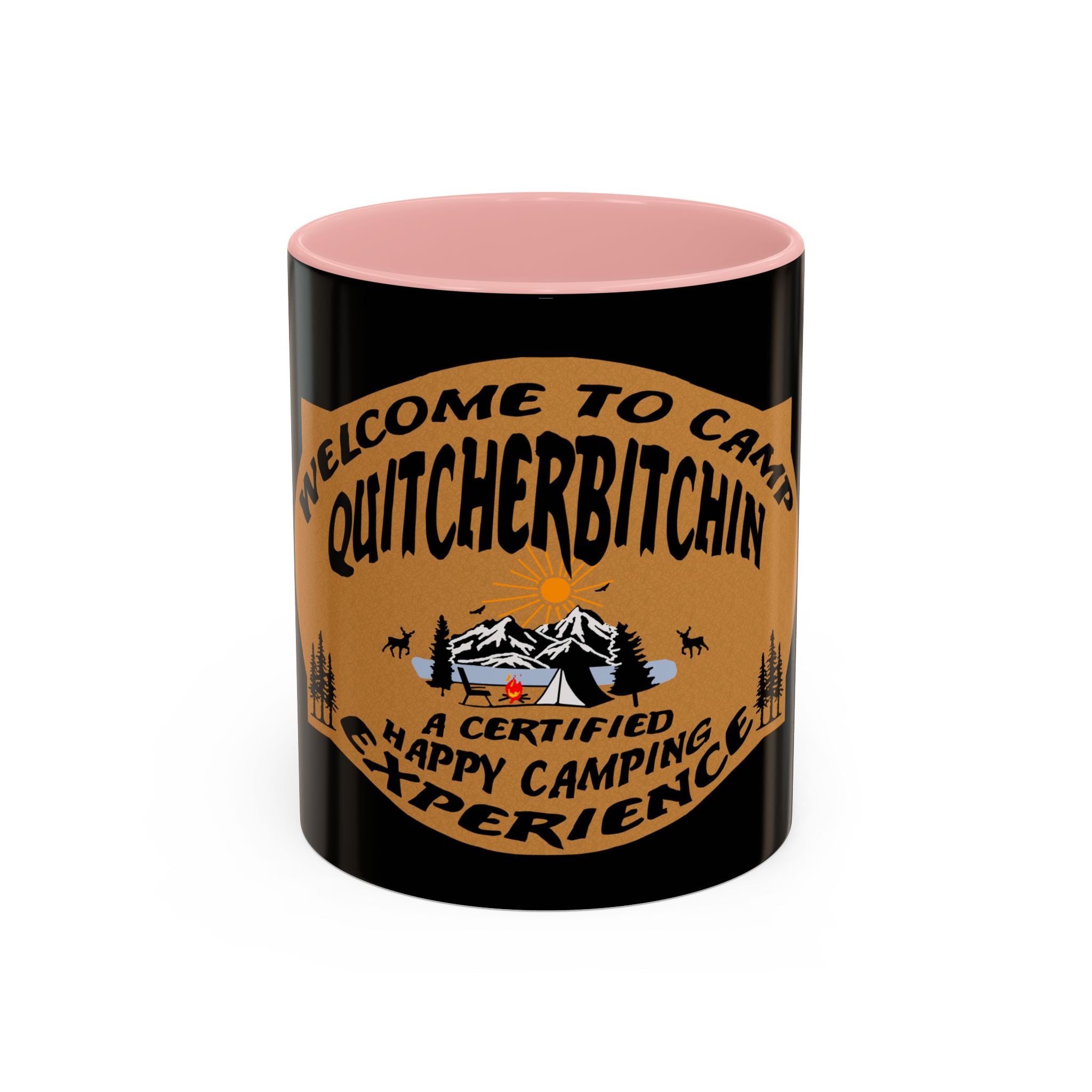 Camp Quitcherbitchin / Accent Coffee Mug 11/15 oz