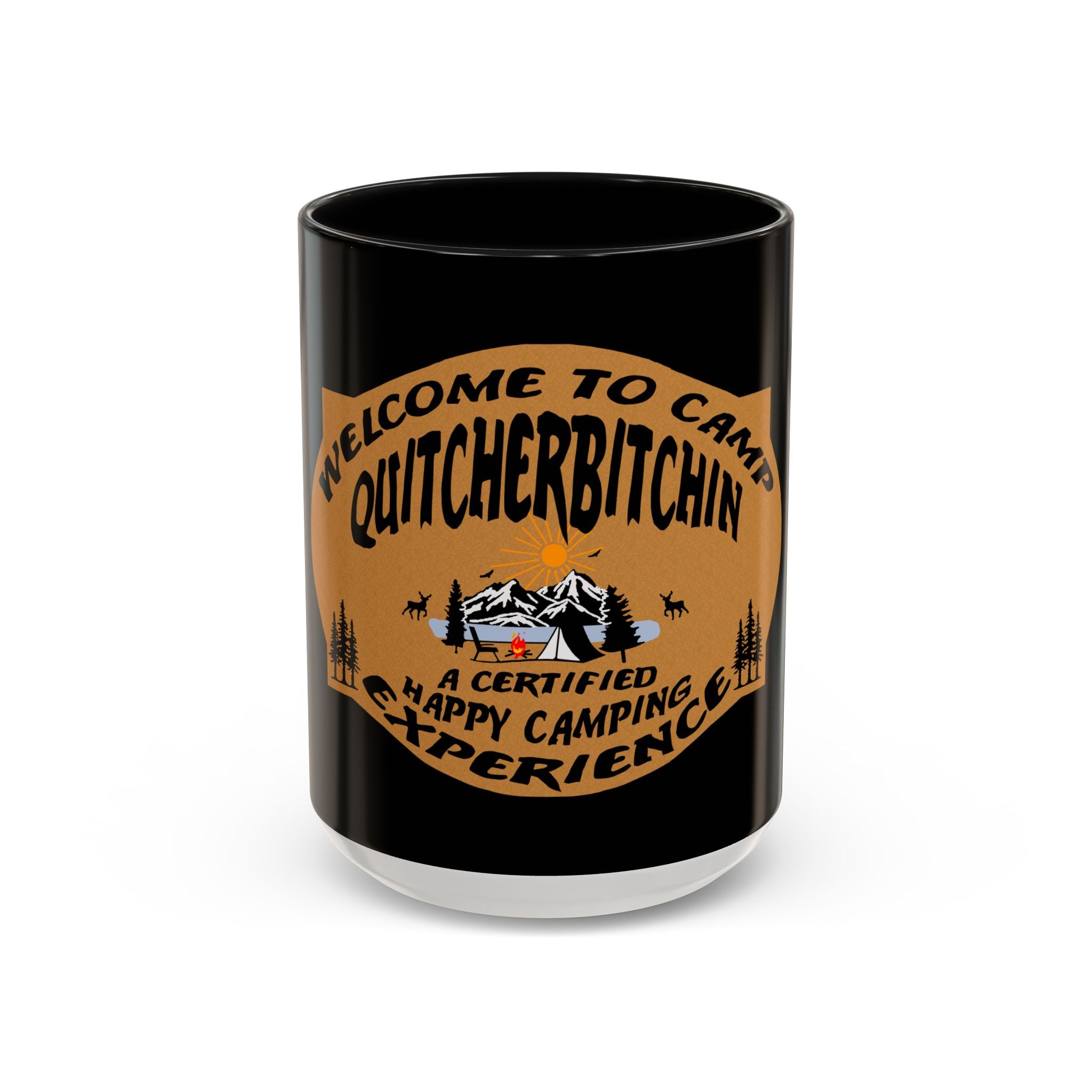 Camp Quitcherbitchin / Accent Coffee Mug 11/15 oz