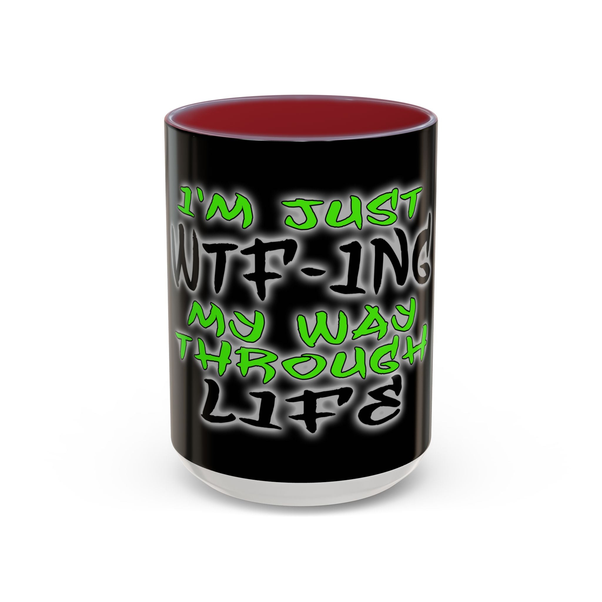 WTF-ing / Accent Coffee Mug 11/15oz