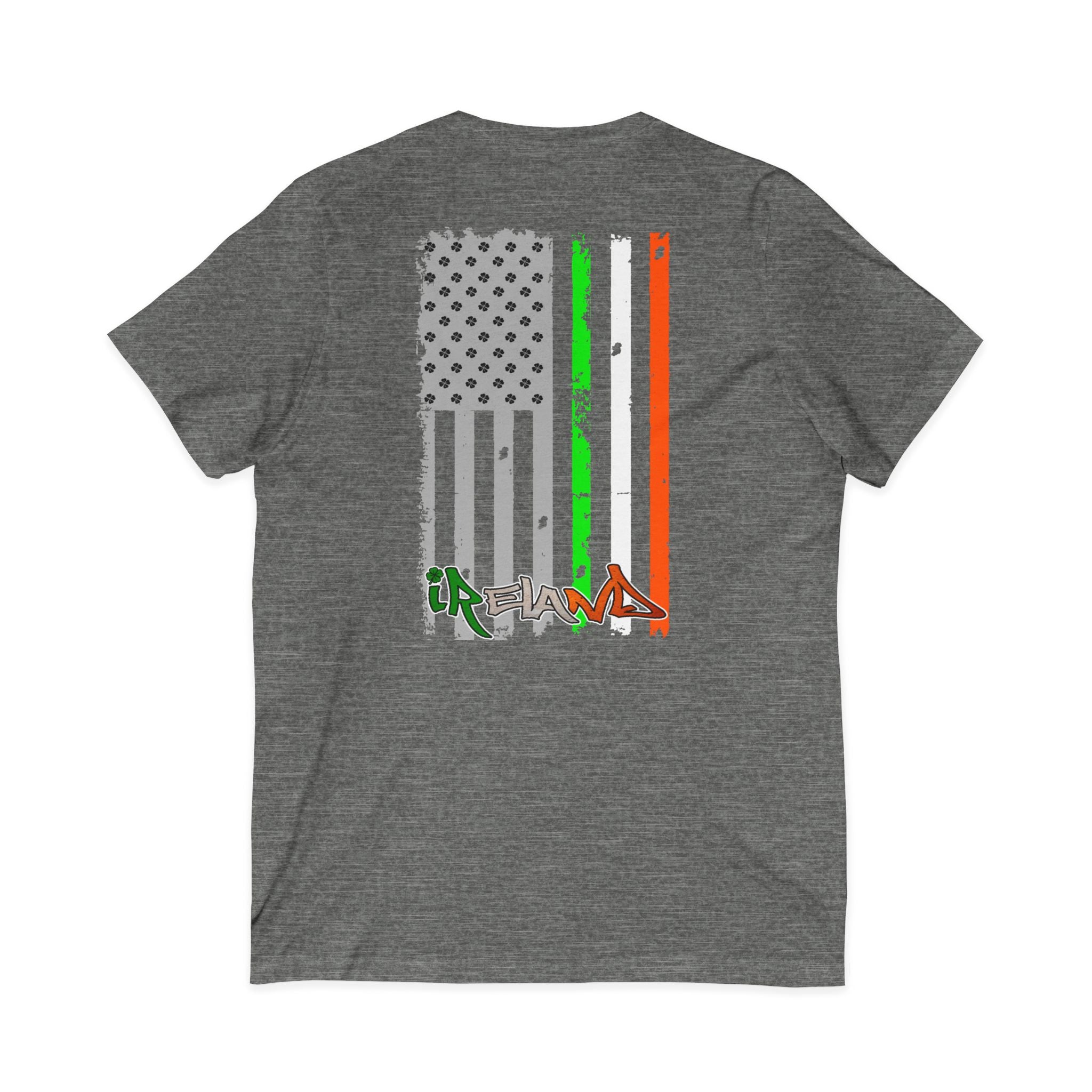 American / Ireland Flag  F&B / V-Neck Tee
