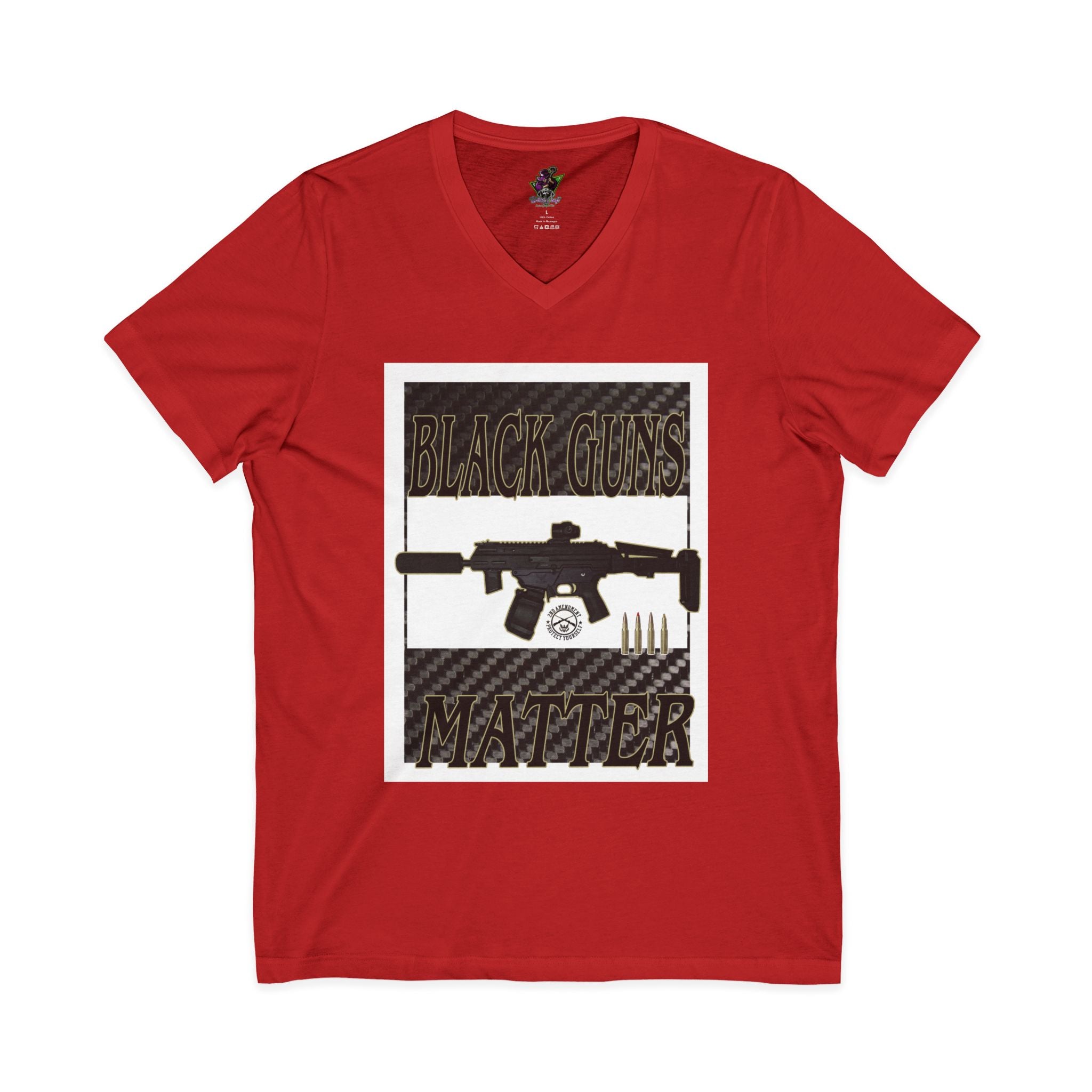 Black Guns Matter / V-Neck Tee
