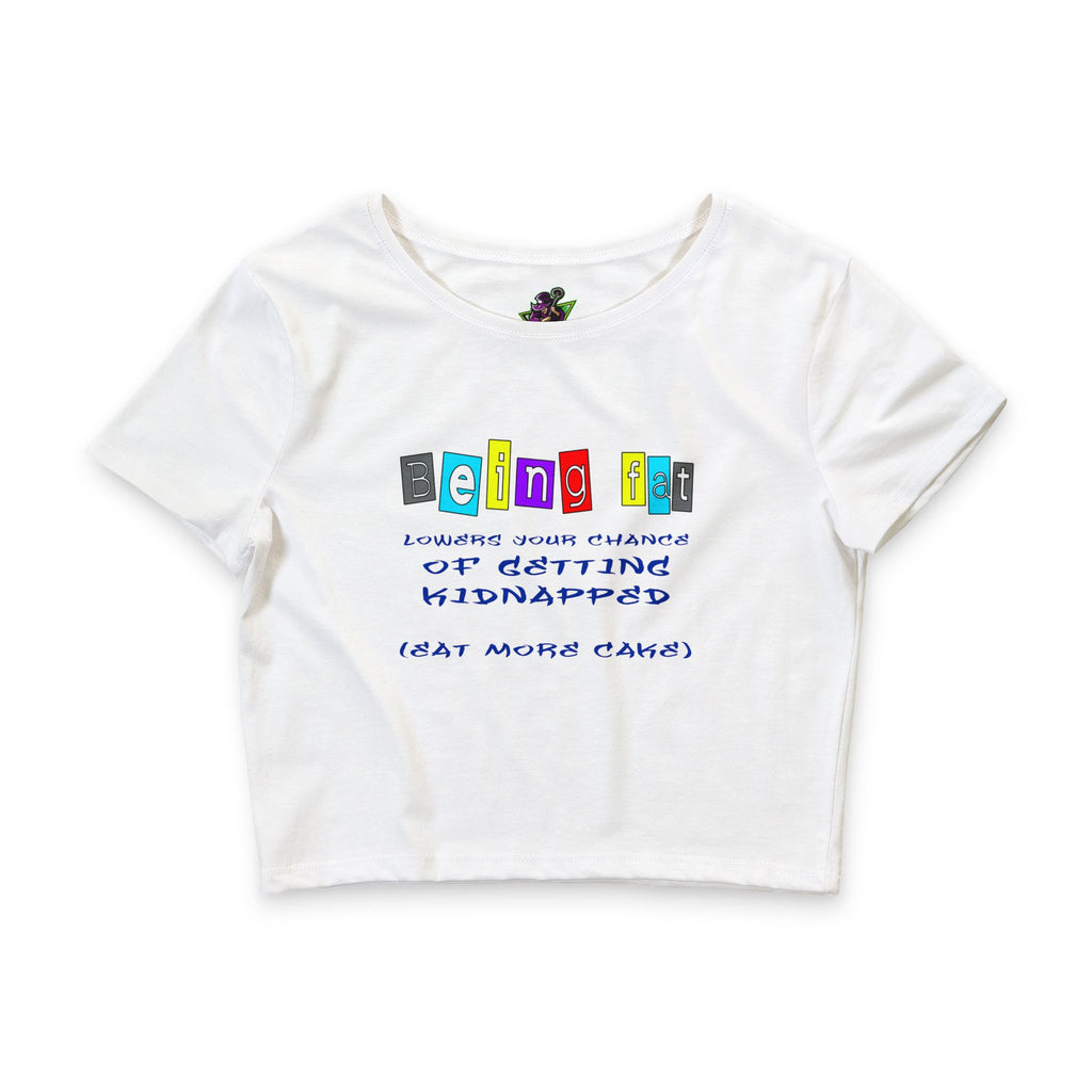 Being Fat /Crop Tee
