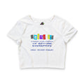 Being Fat /Crop Tee