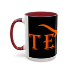 Texas Longhorns 2 / Accent Coffee Mug 11/15 oz