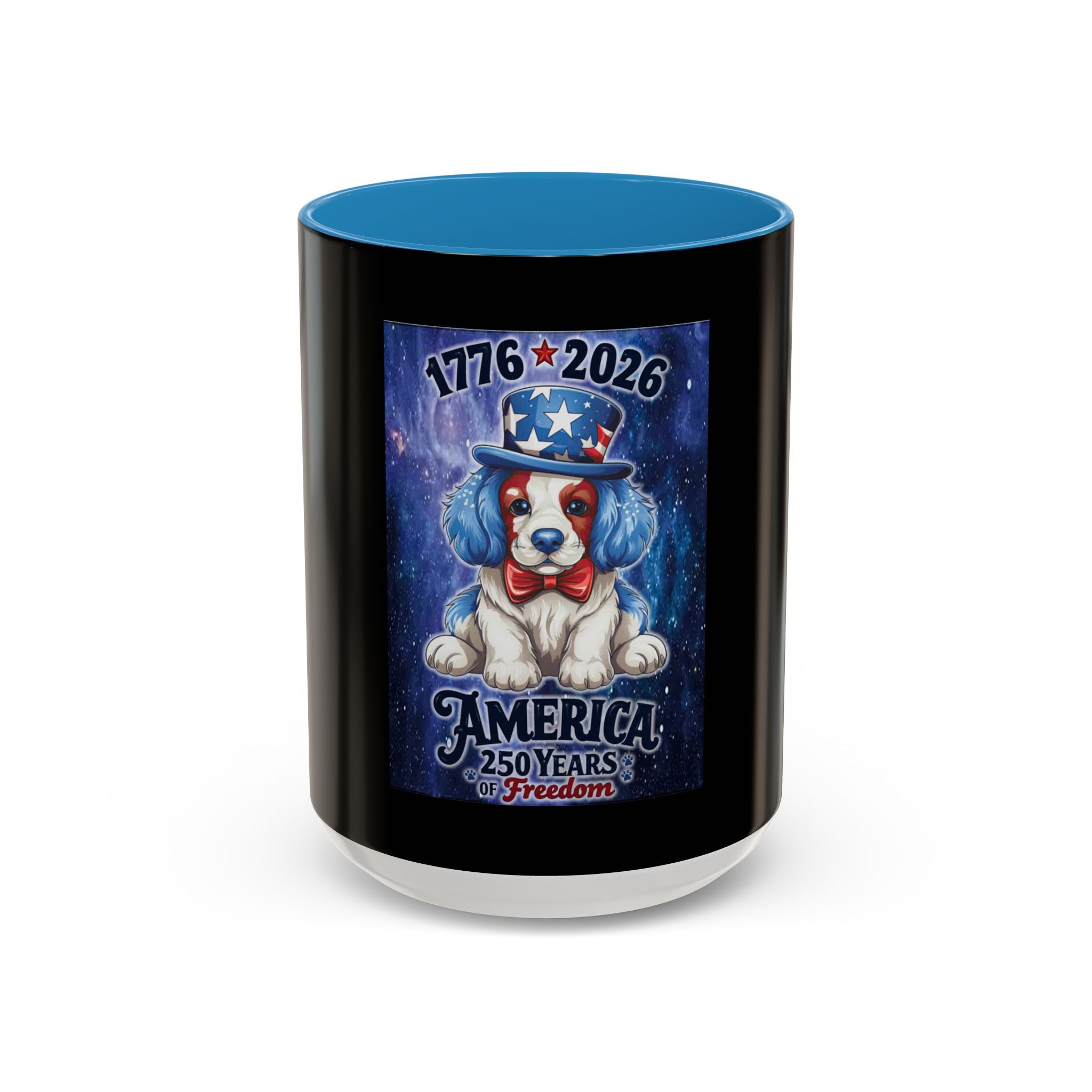 America Puppy 250th / Accent Coffee Mug 11/15oz