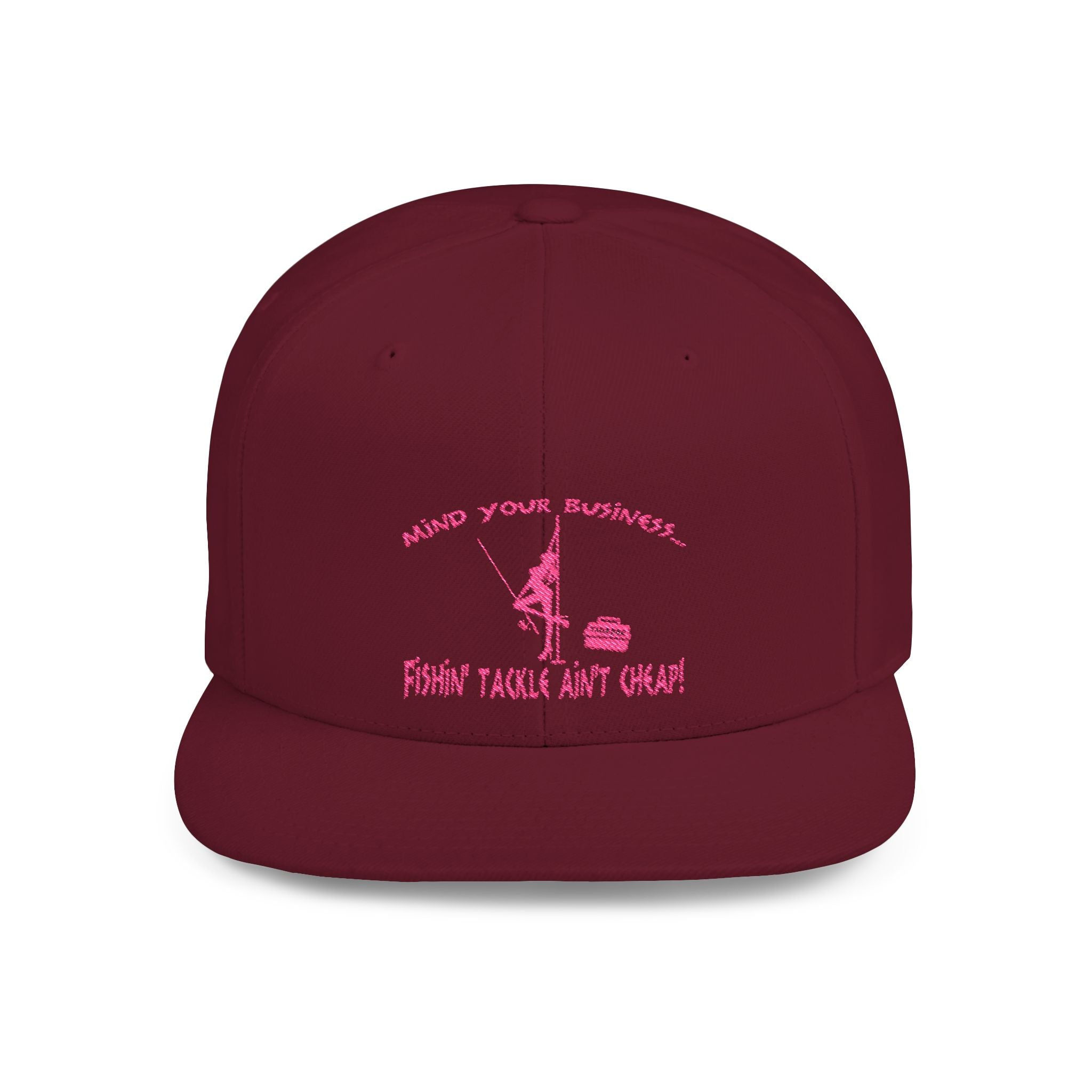 Mind Your Business Girl Stripper / Flat Bill Snapback