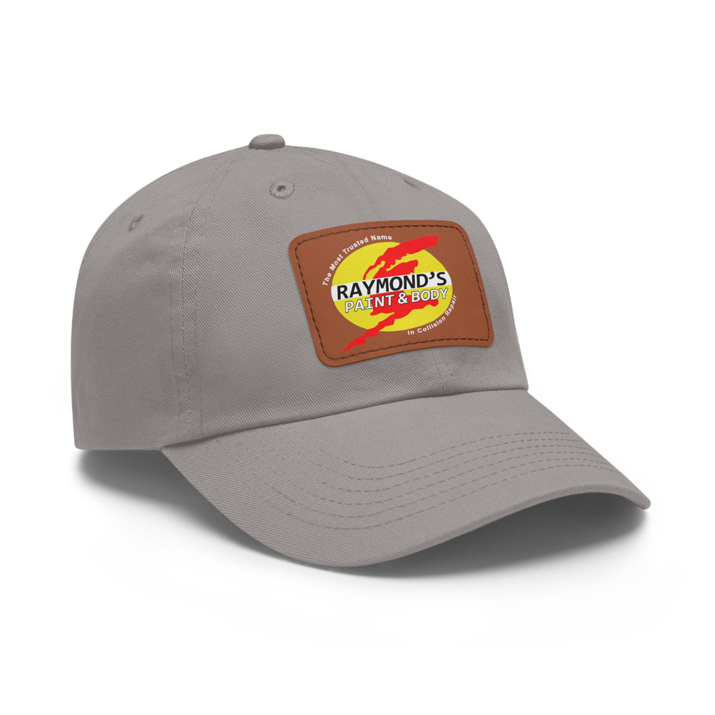 Raymond's Paint & Body Logo / Leather Patch Hat