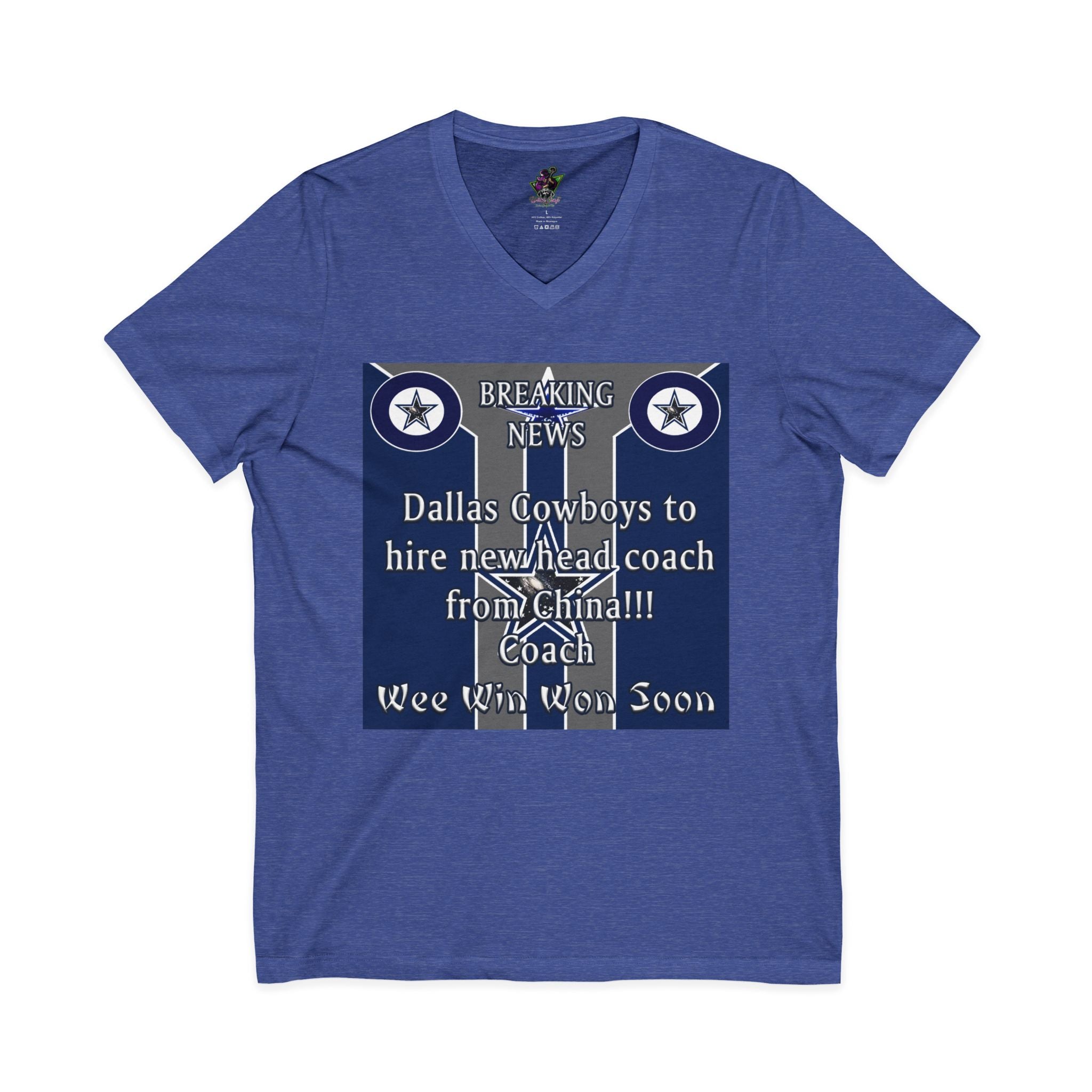Wee Win Won Soon / V-Neck Tee