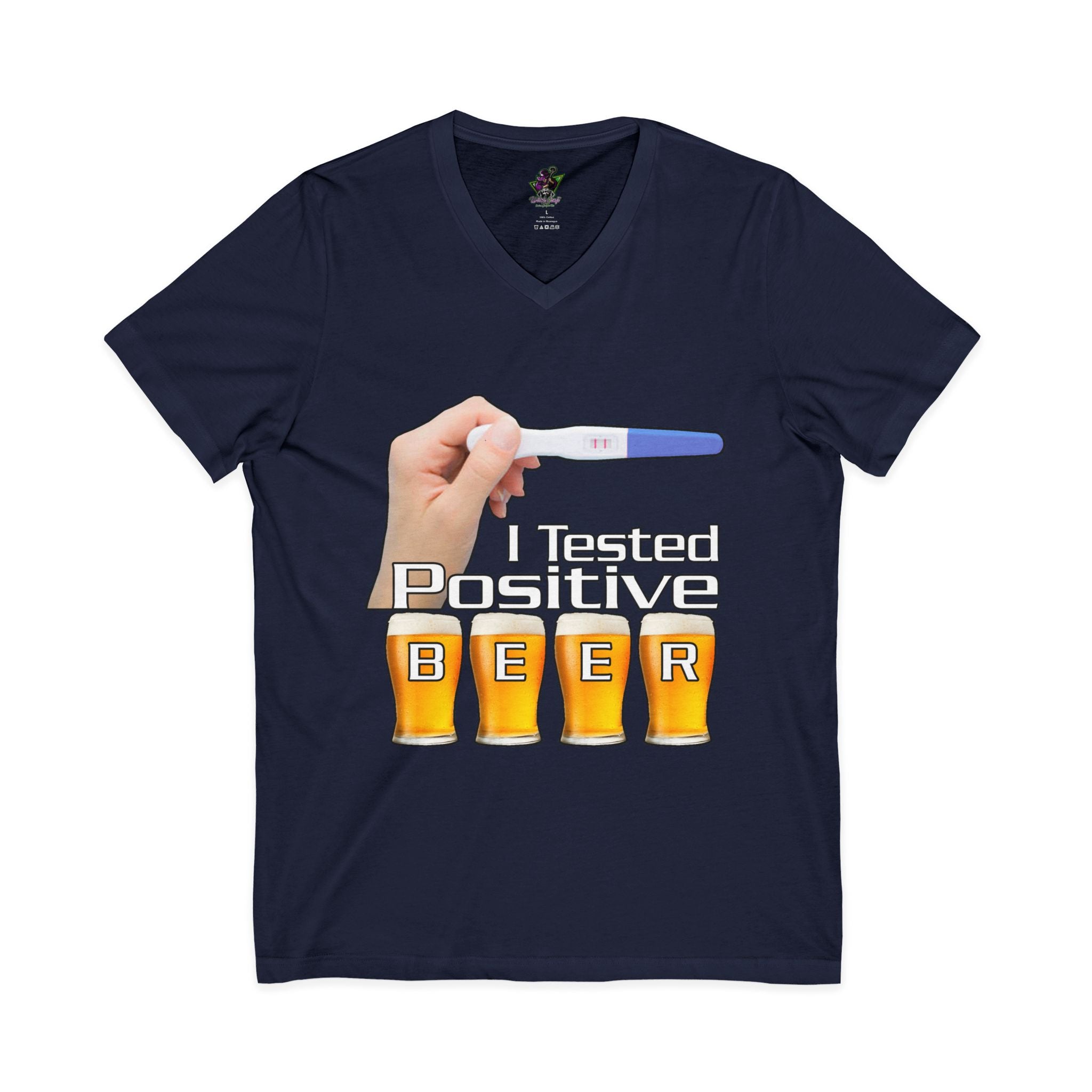 Tested Positive Beer / V-Neck Tee