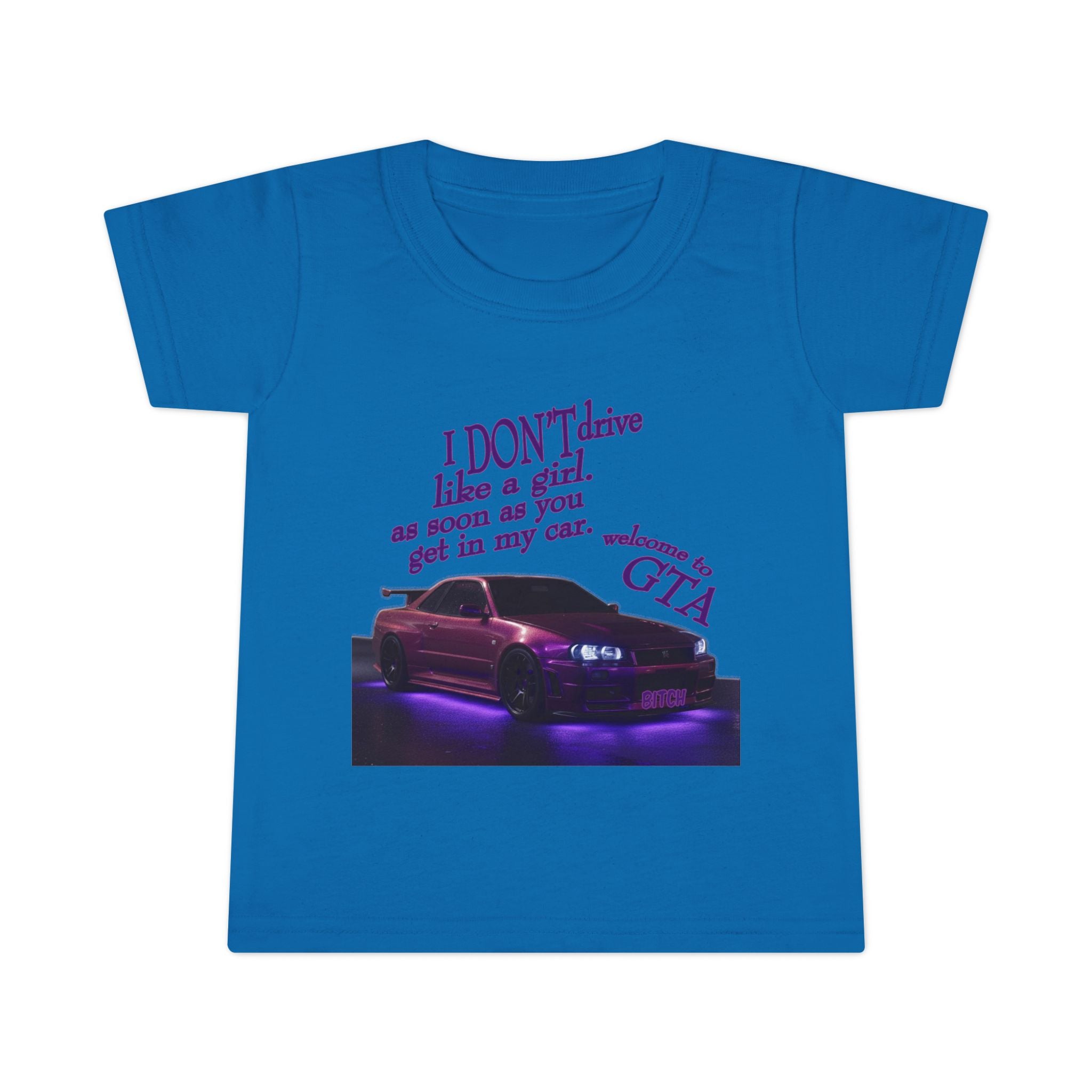 Don't Drive Like a Girl Purple / Toddler