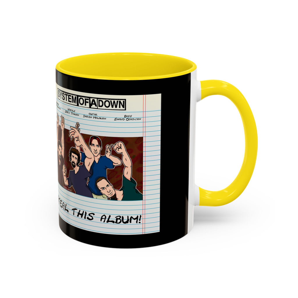SOAD Steal This Album F&B / Accent Coffee Mug 11/15oz