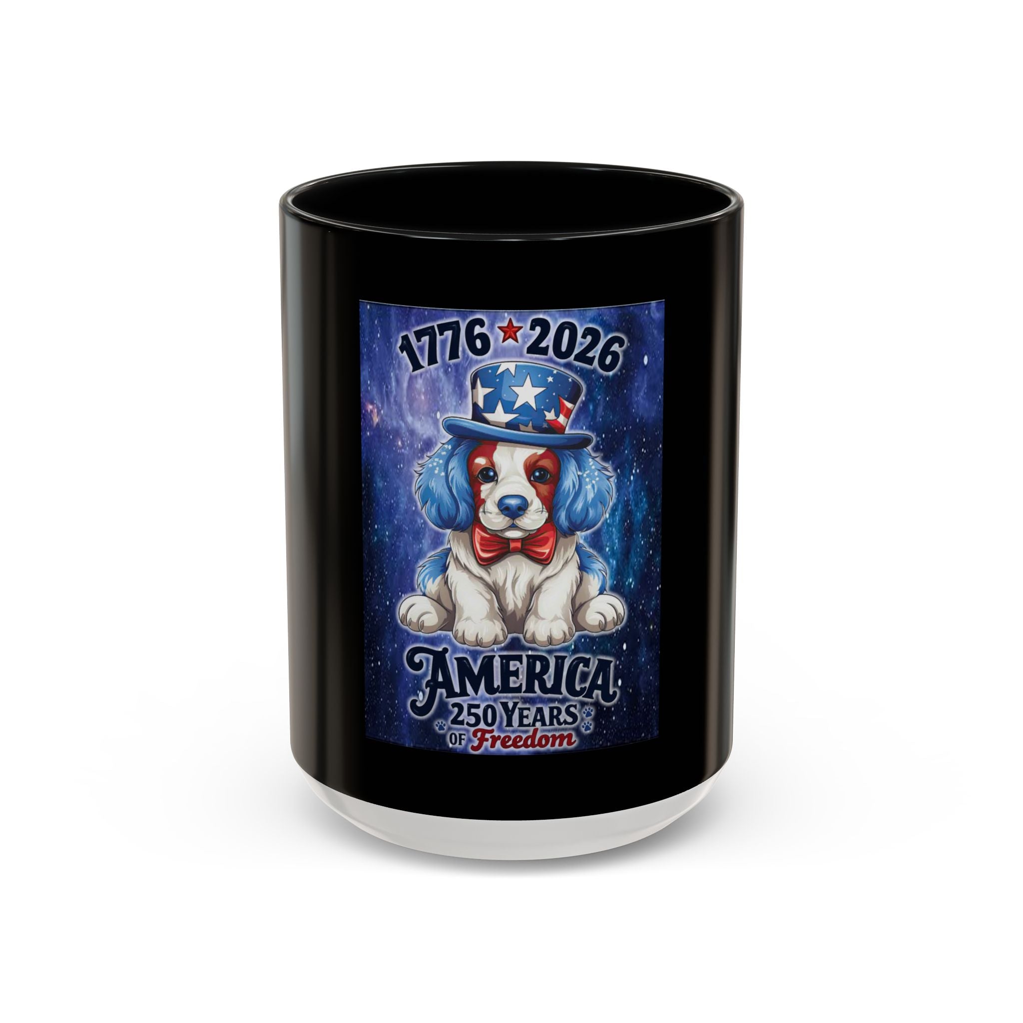 America Puppy 250th / Accent Coffee Mug 11/15oz