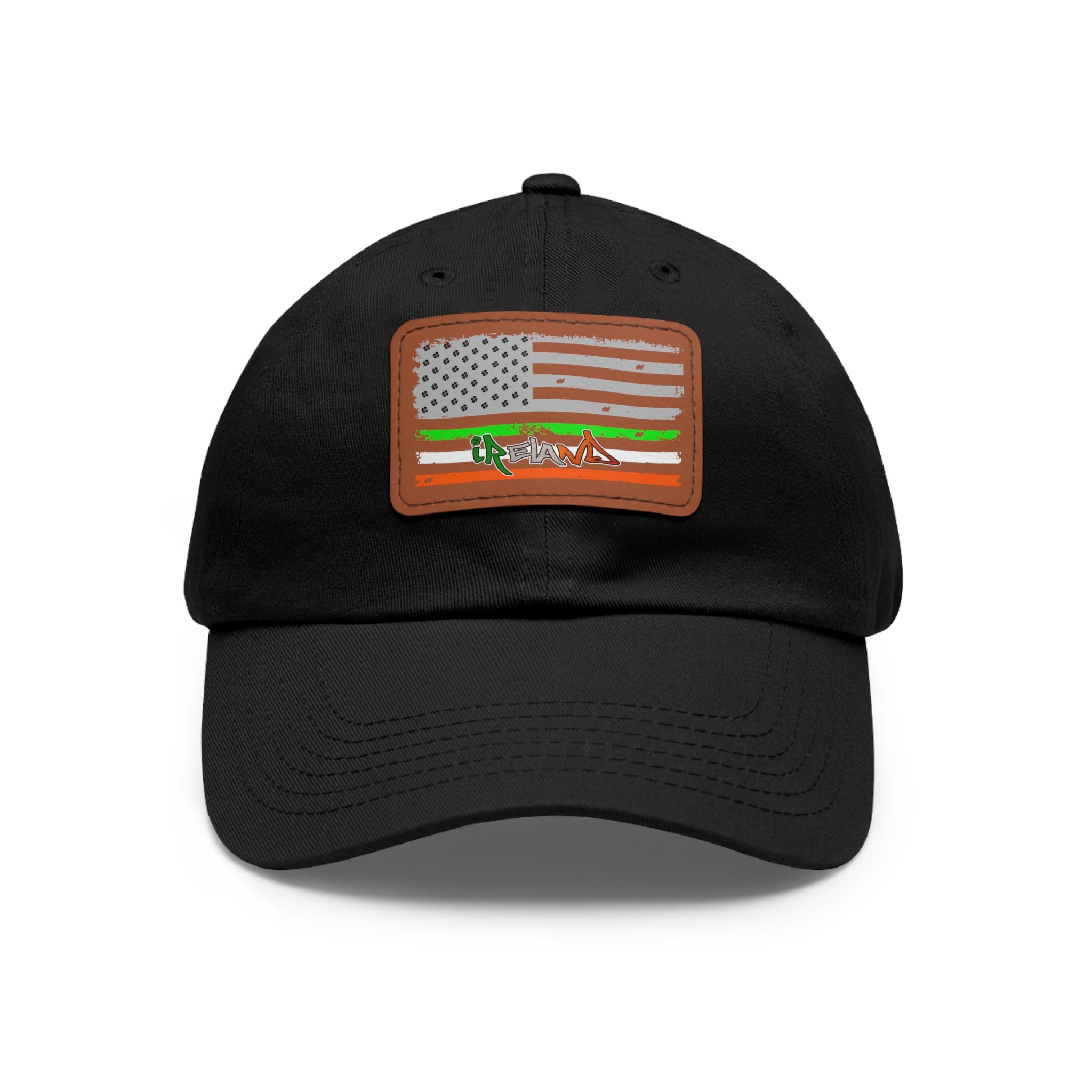 American/Ireland Flag / Leather Patch