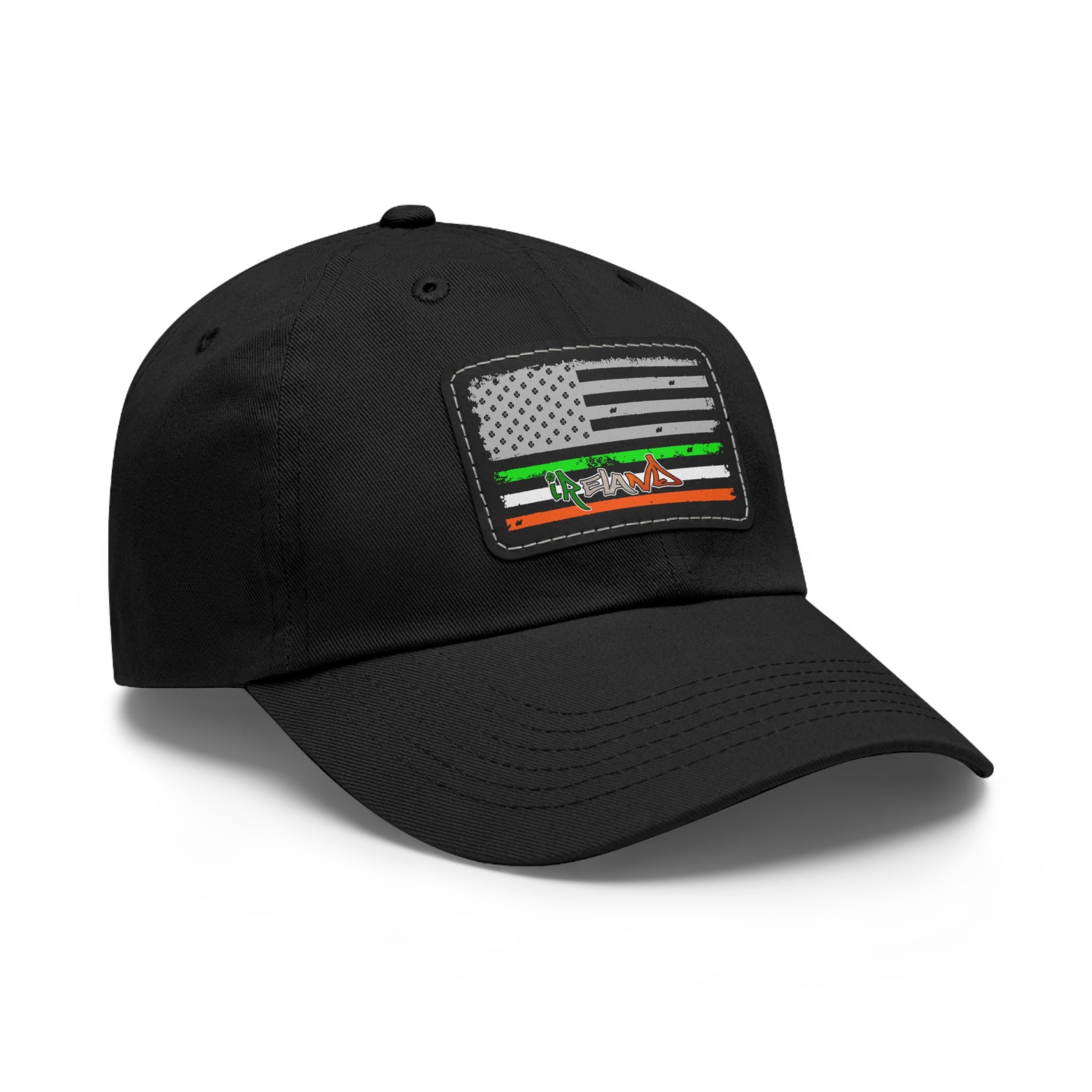 American/Ireland Flag / Leather Patch