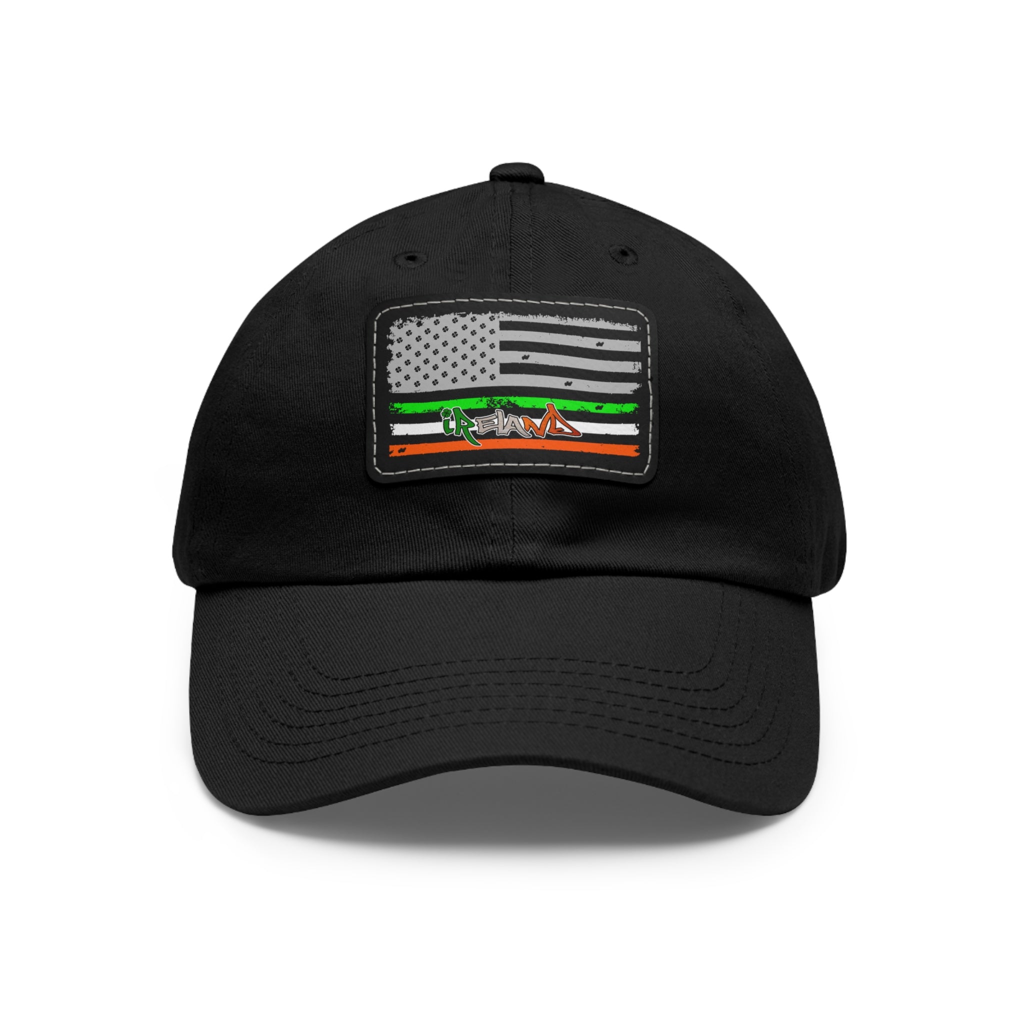 American/Ireland Flag / Leather Patch