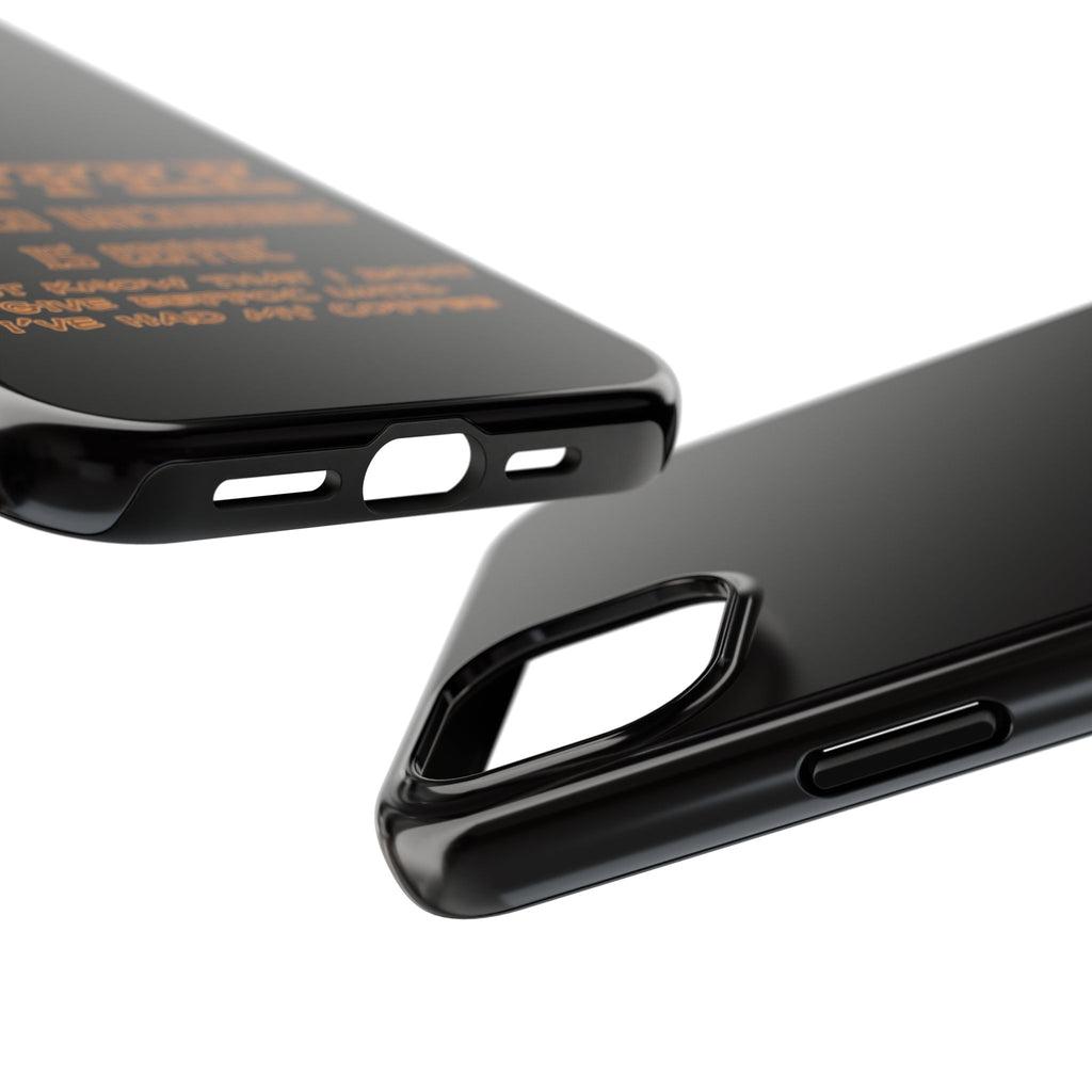 Coffee Coffee Spelled Backwards Is EEFFOC / Tough Phone Case