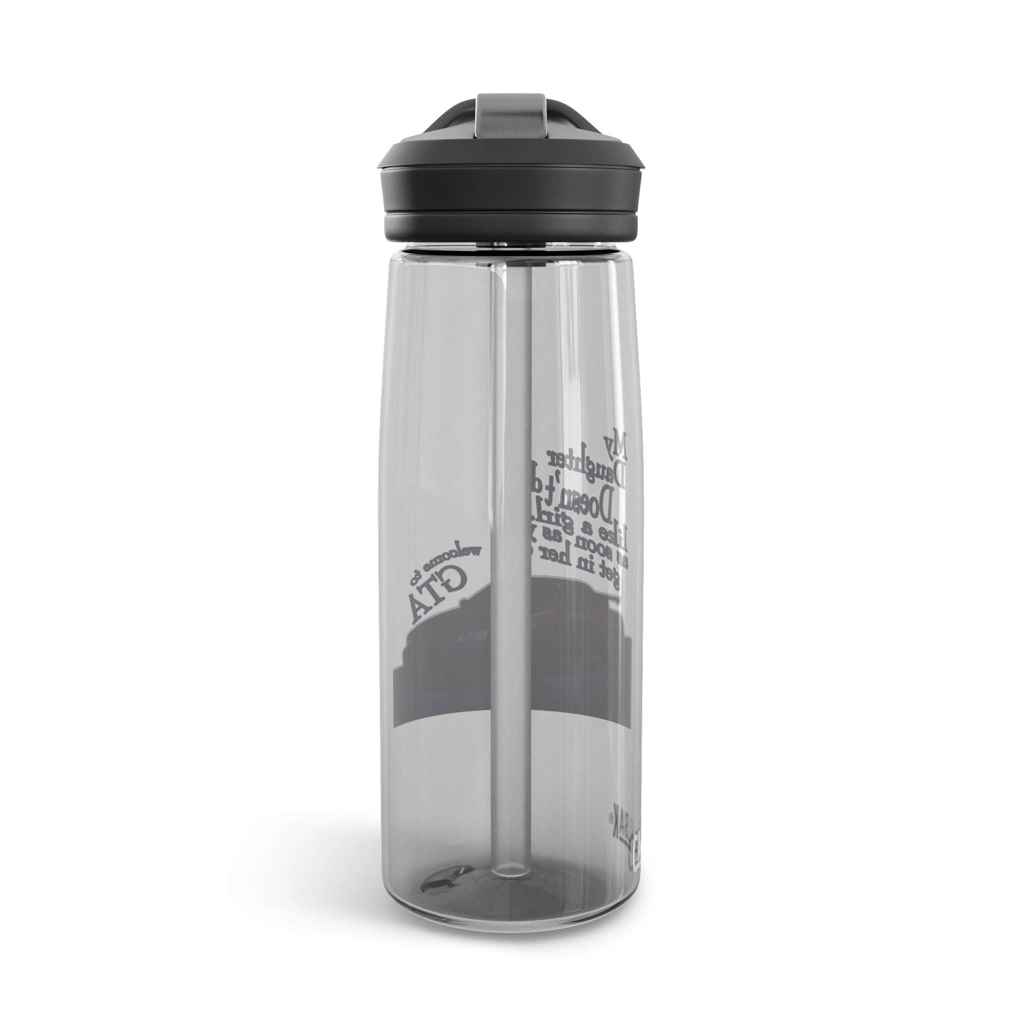Daughter Doesn't Drive Like A Girl Purple / Camelbak Water Bottle 20/25oz