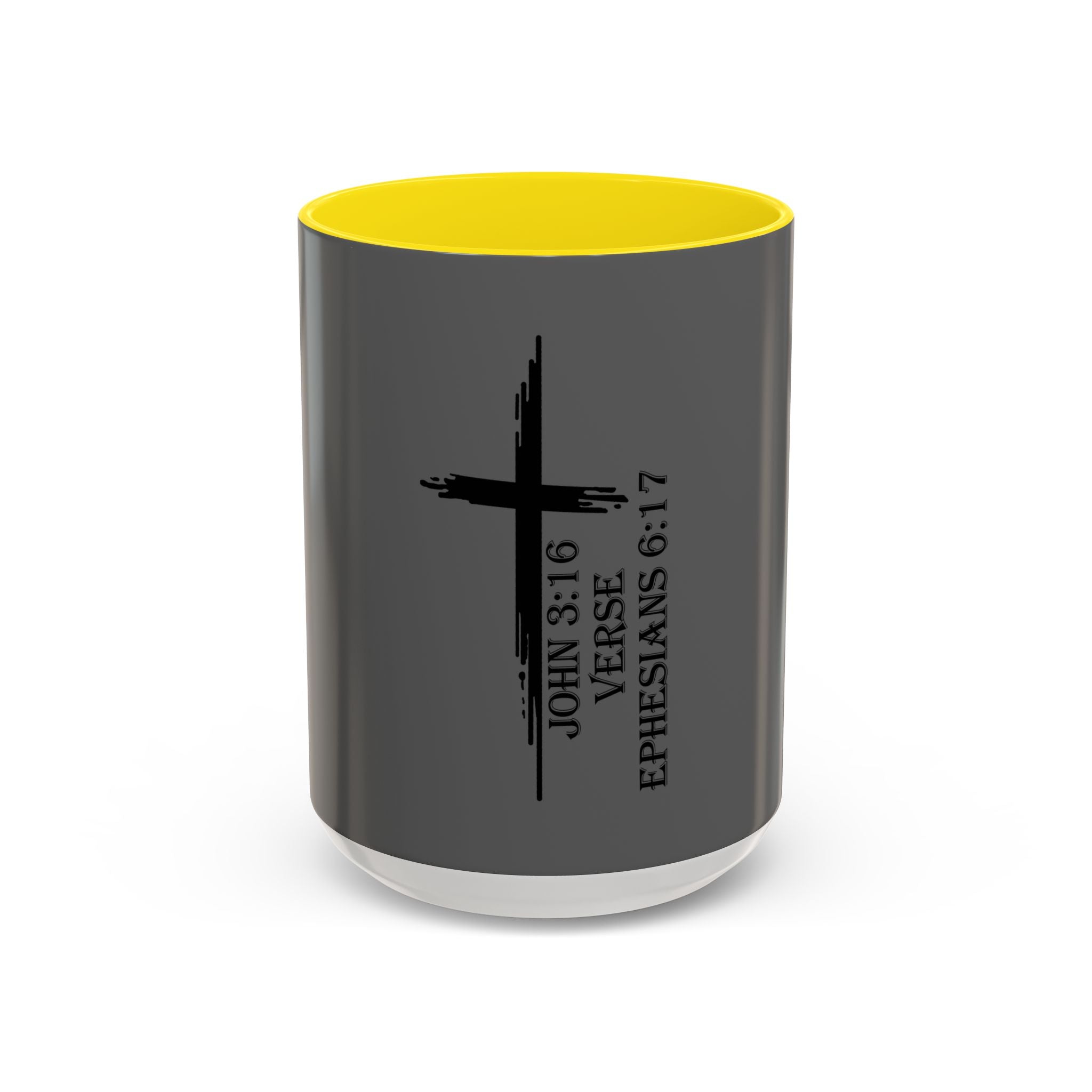 John 3:16 / Ephesians 6:17 / Accent Coffee Mug 11/15oz