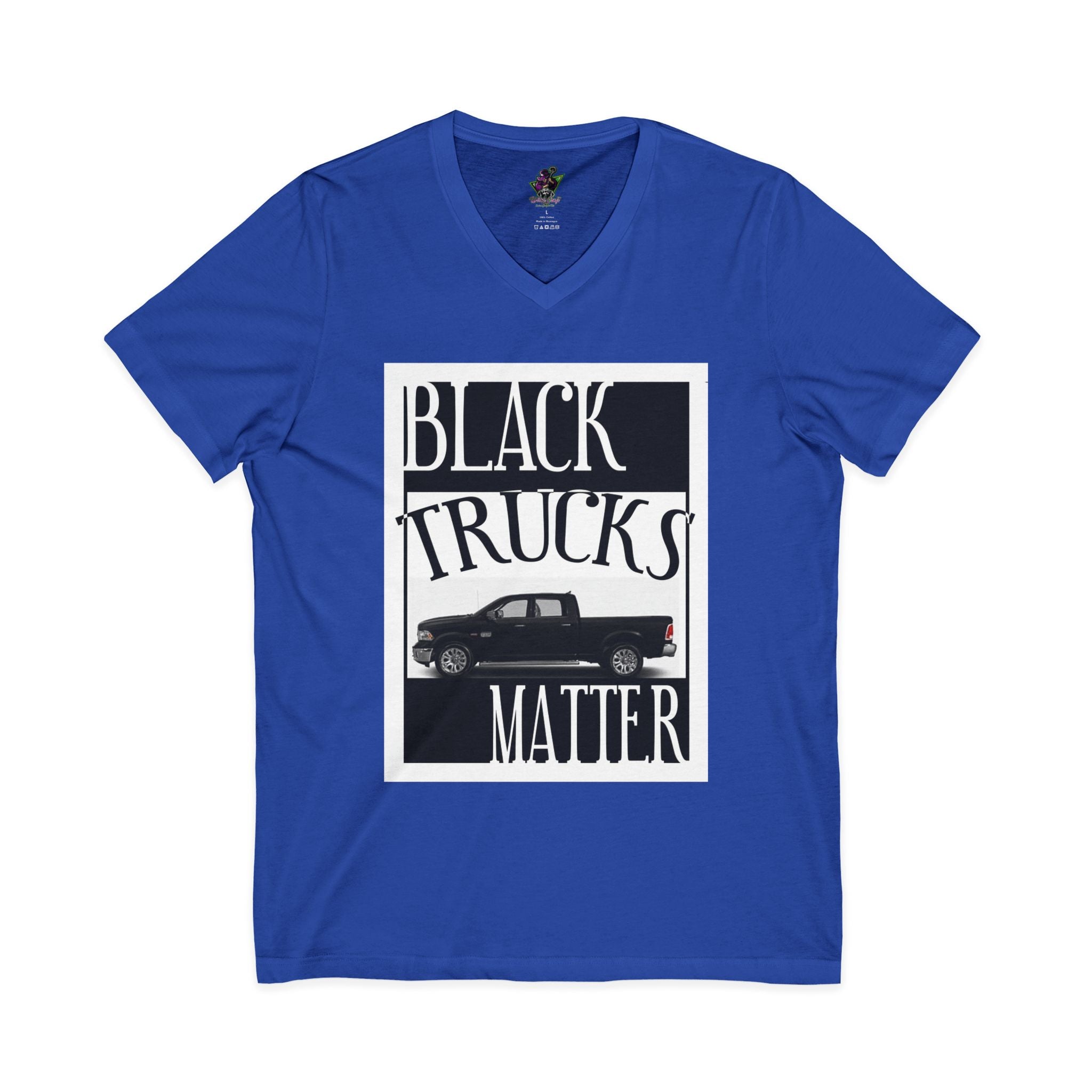 Black Trucks Matter / V-Neck Tee