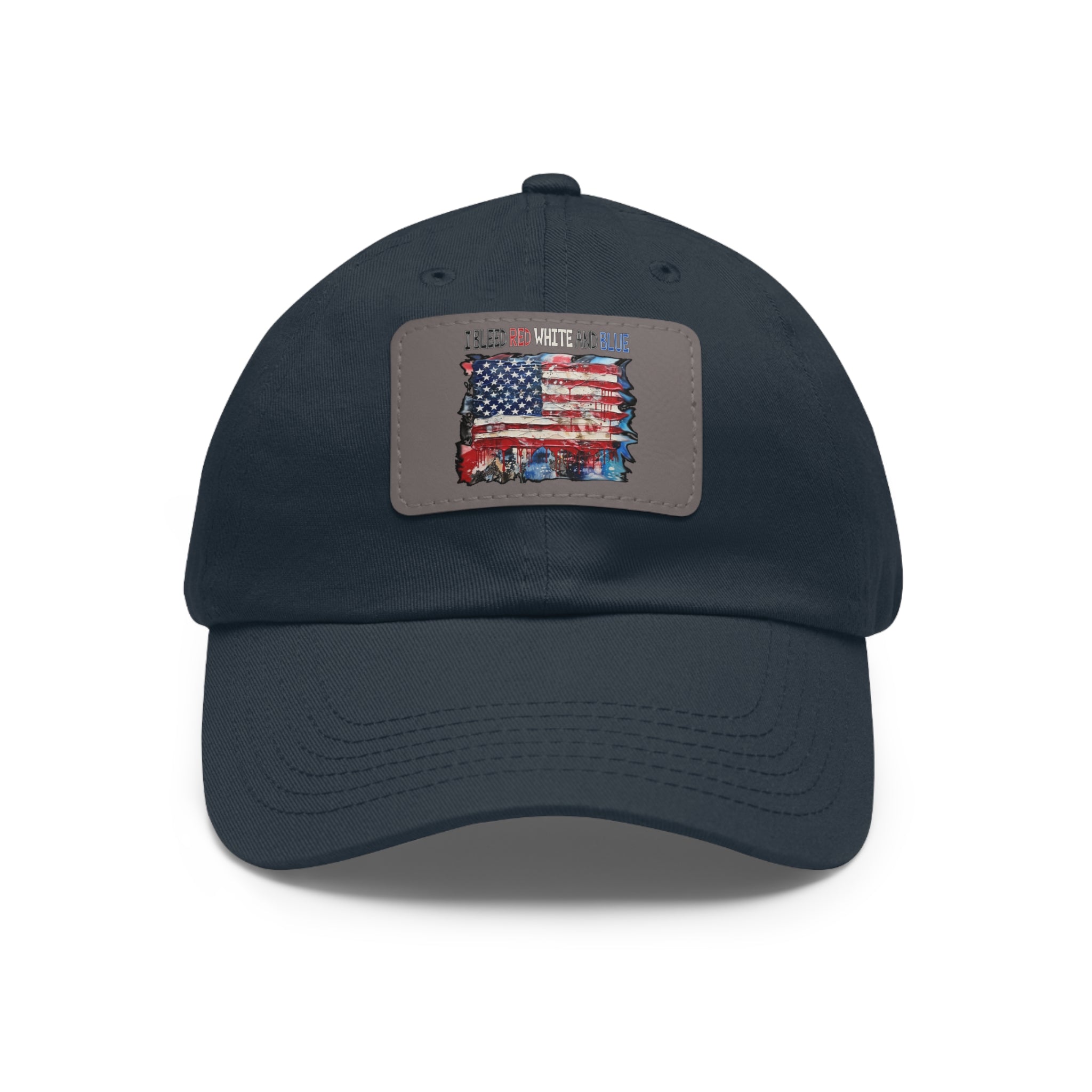 I Bleed Red White and Blue / Leather Patch
