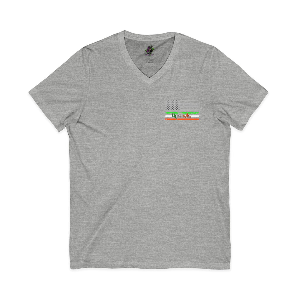 American / Ireland Flag  F&B / V-Neck Tee