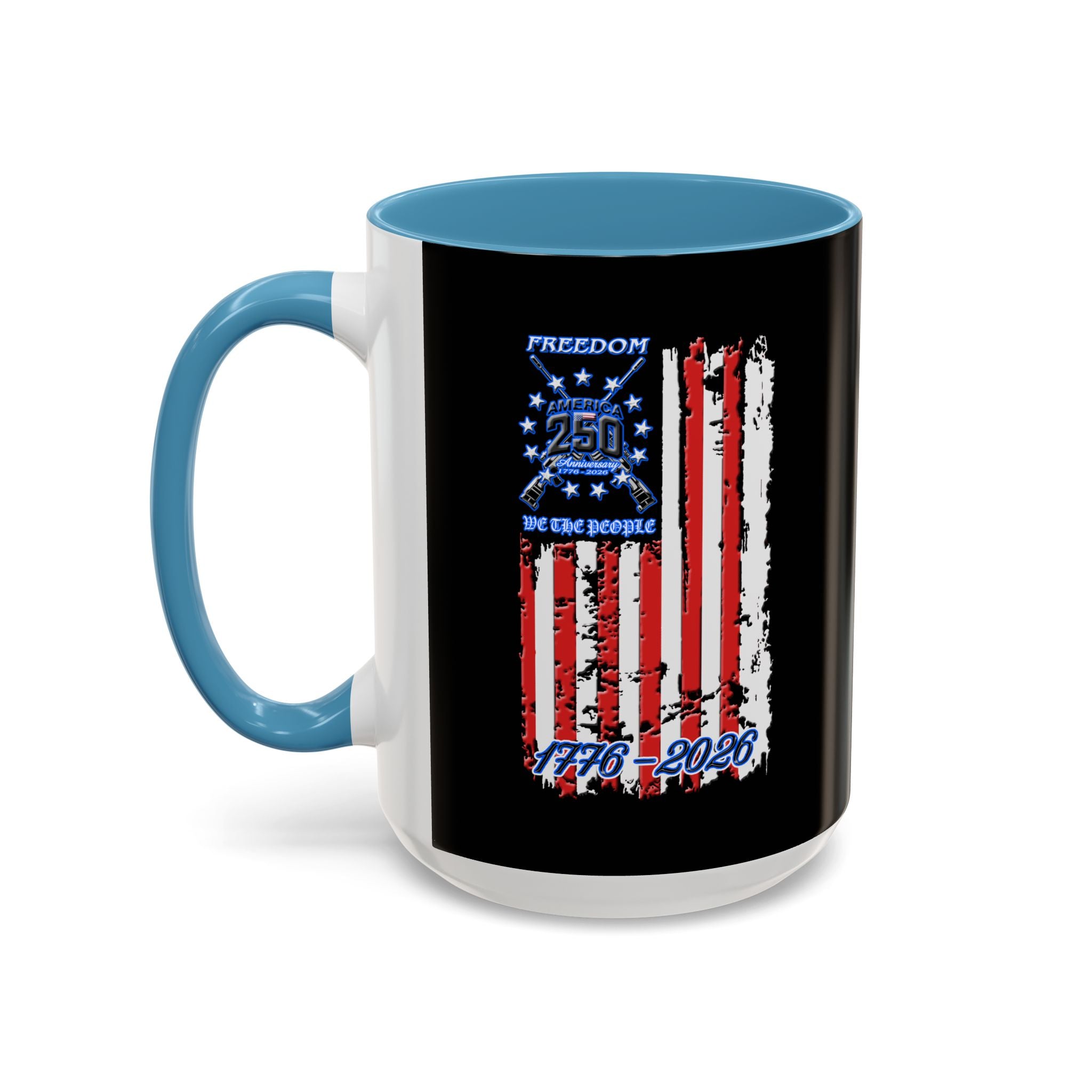 250 Anniversary Freedom 1776–2026 / Accent Coffee Mug 11/15oz