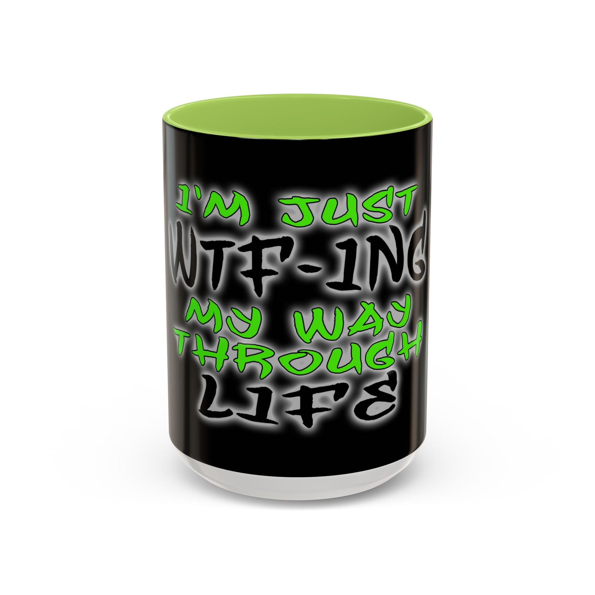 WTF-ing / Accent Coffee Mug 11/15oz