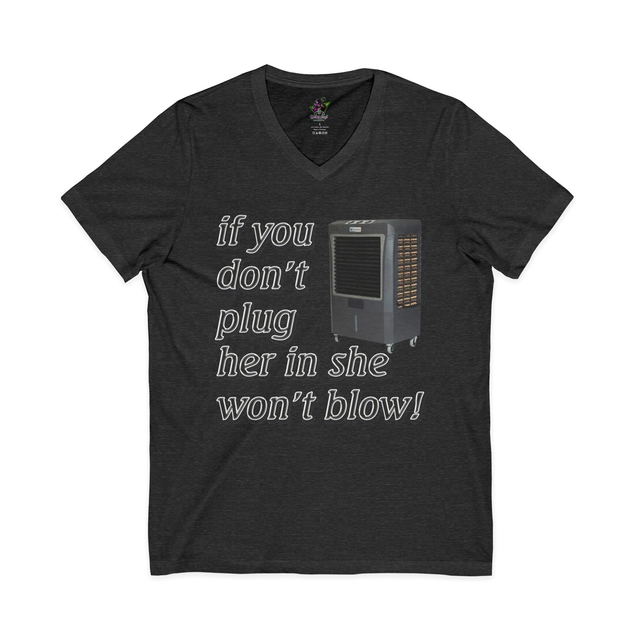 Plug Her In / V-Neck Tee