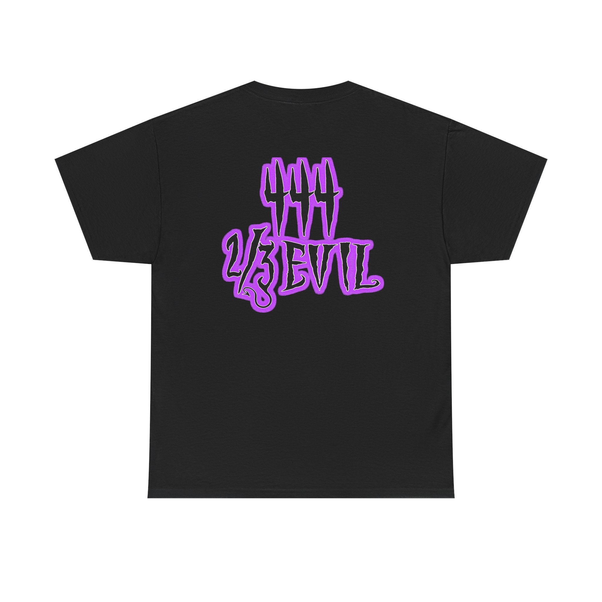 2/3 Evil Gothic Purple Script