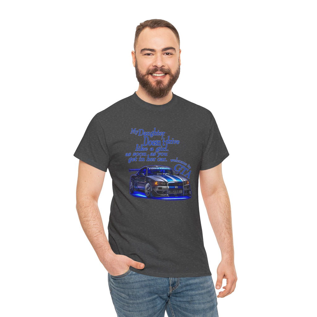 Daughter Doesn't Drive Like A Girl Blue