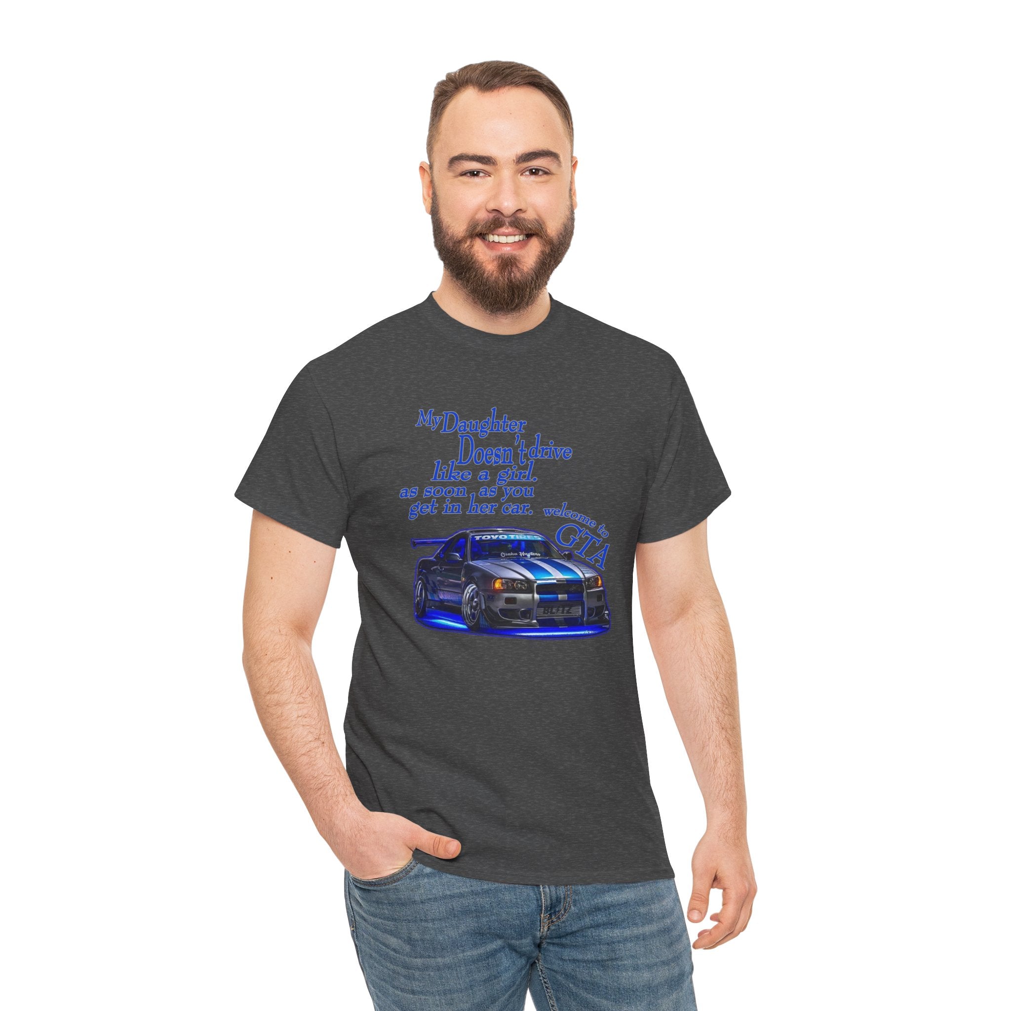 Daughter Doesn't Drive Like A Girl Blue