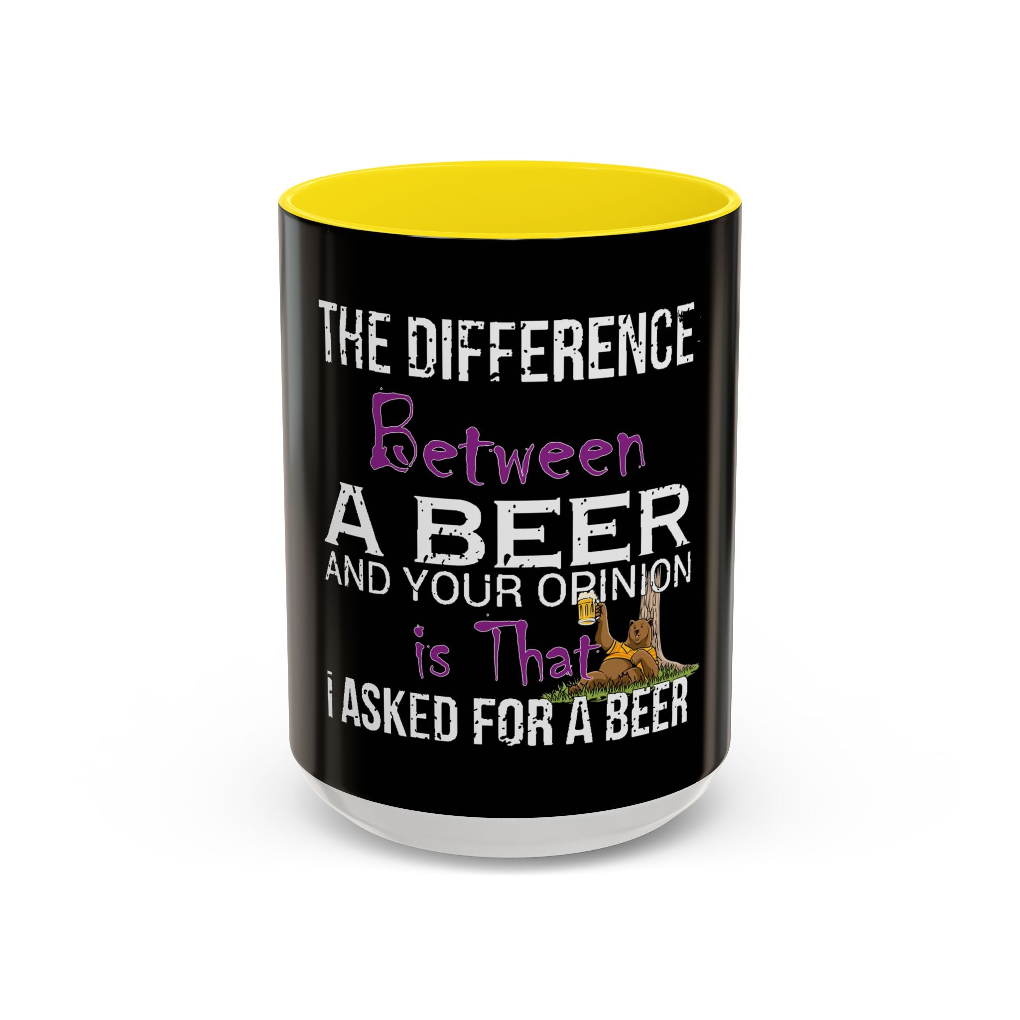 Difference Between Beer / Accent Coffee Mug 11/15oz