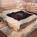 Ashes To Ashes Dust To Dust / Velveteen Plush Blanket